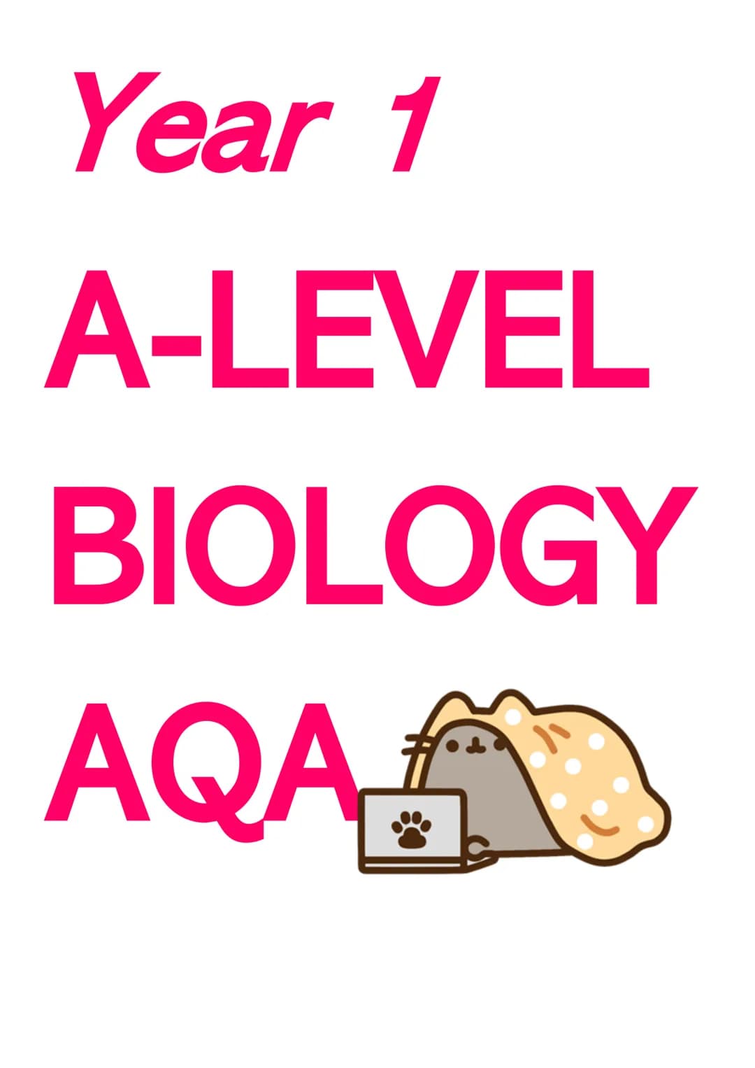 # Year 1
# A-LEVEL
# BIOLOGY
# AQA # UNIT 1 BIOLOGICAL MOLECULES
| MONOMER | POLYMER | BONDS