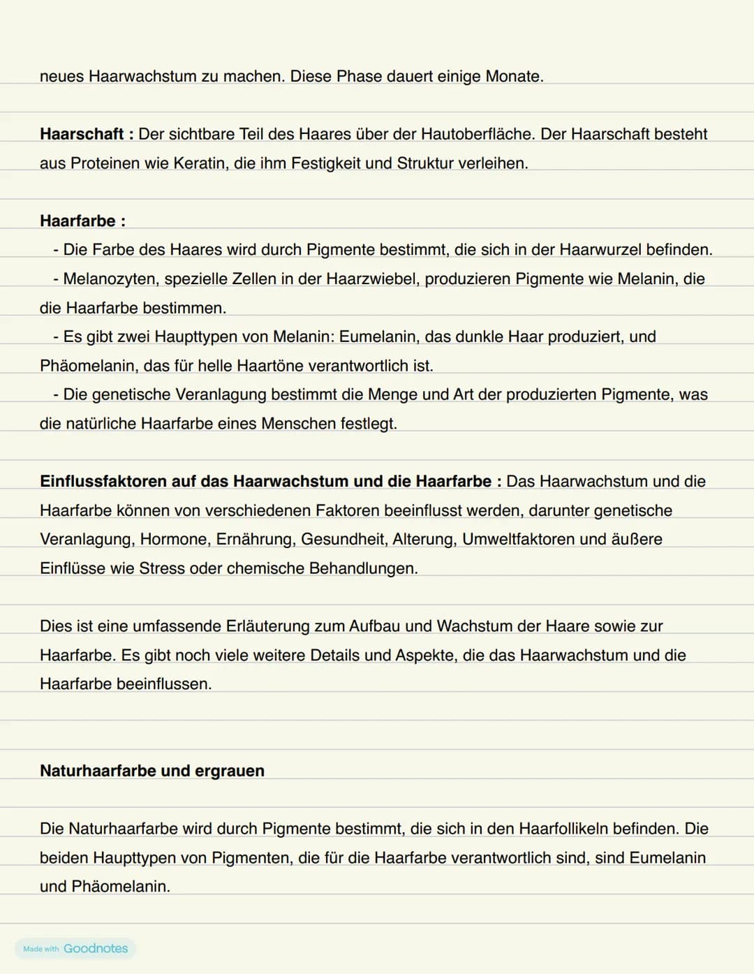# Kosmetik # Kosmetik Zusammenfassungen
Verschiedene Hauttypen
1. Normale Haut :
* Ausgeglichener Freuchtigkeits- und Talggehalt
* Wenig Un