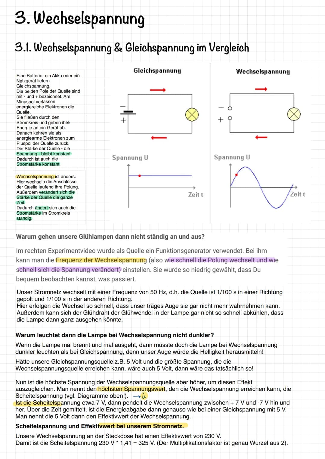 # 1. Einstieg
1. 1. Induktionserscheinung
Wir bringen einen Leiter in einem Magnet Feld (mit Geschwin digkeit
~)
Durch Lorenzkraft bewege