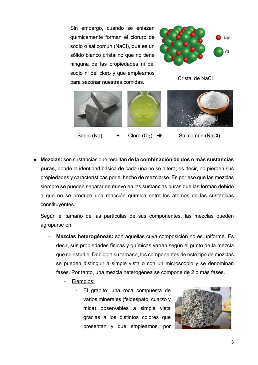 Departamento de
Física y Química
UD 3. Clasificación de la materia
IES Rey Carlos III
1. INTRODUCCIÓN.
En lo que llevamos de curso, hemo