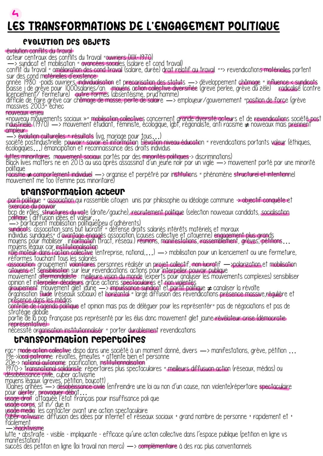 # L'engagement Politique
ensemble des formes d'activite politique que les individus peuvent realiser pour exercer une infivence sur les dete