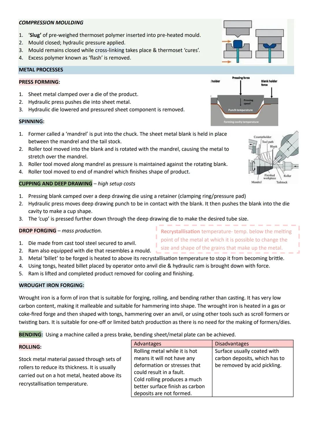 # AQA A-LEVEL PRODUCT DESIGN
HARDWOODS
SOFTWOODS
MATERIAL PROPERTIES
* Compressive strength
Deciduous trees
Coniferous trees
* Te