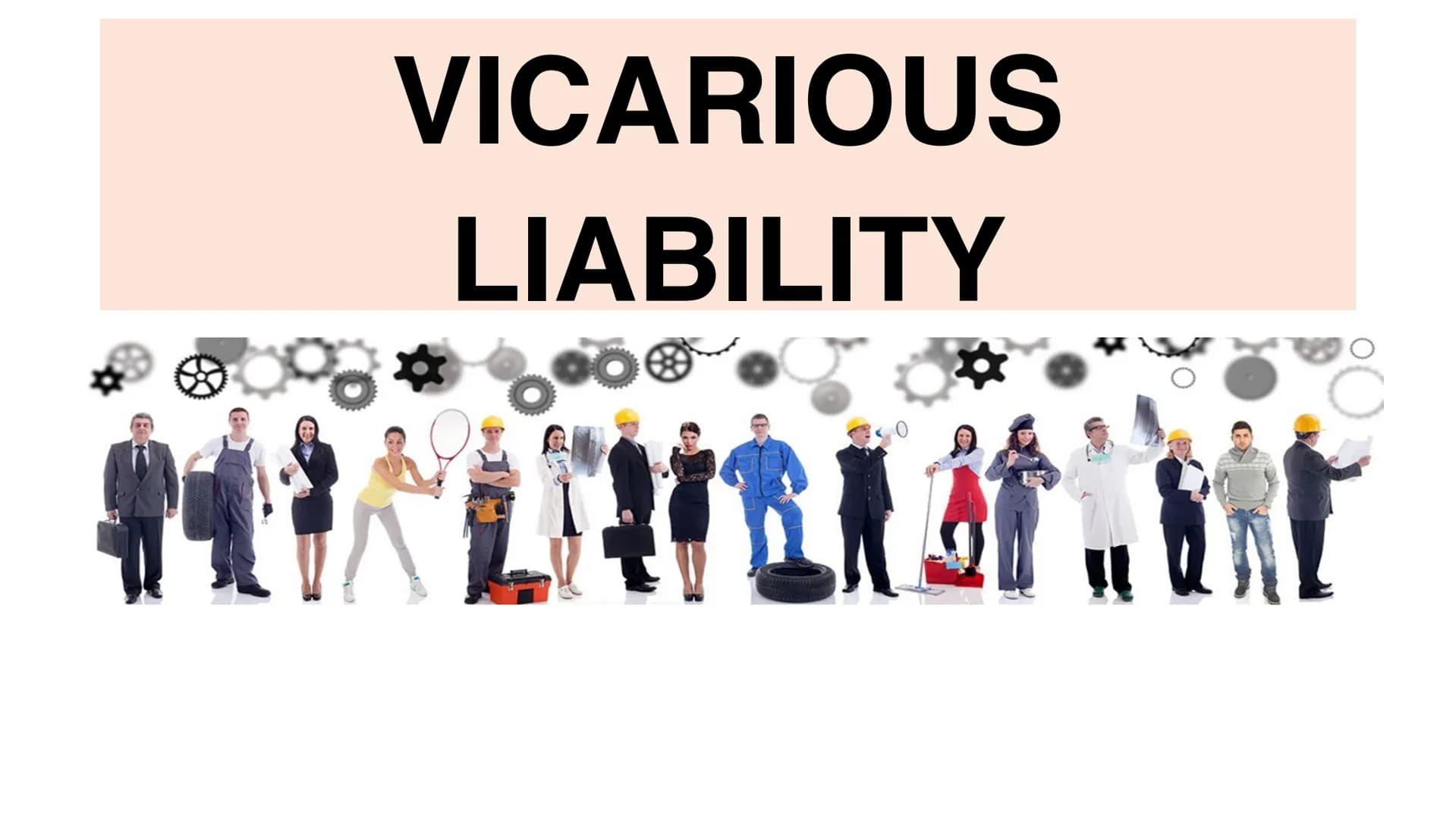 # VICARIOUS
# LIABILITY # VICARIOUS LIABILITY
EMPLOYERS BEING LIABLE FOR
THE ACTIONS OF EMPLOYEES Vicarious Liability
# From the specifi