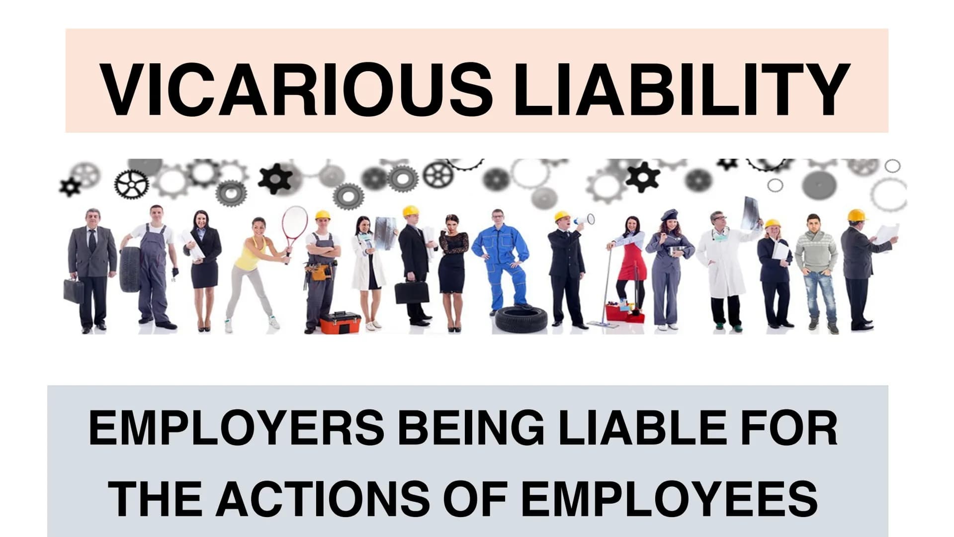 # VICARIOUS
# LIABILITY # VICARIOUS LIABILITY
EMPLOYERS BEING LIABLE FOR
THE ACTIONS OF EMPLOYEES Vicarious Liability
# From the specifi