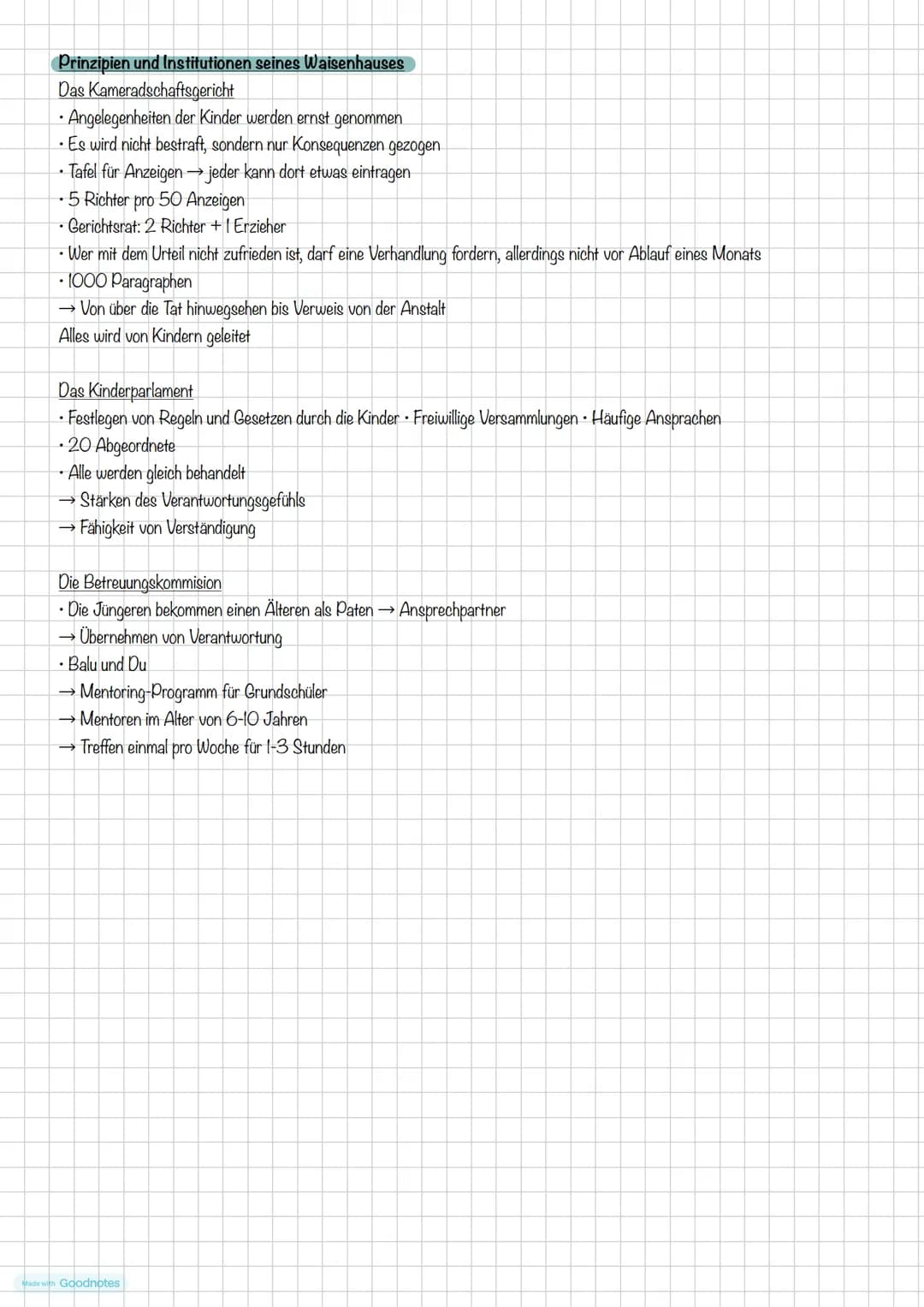 # Pädagogik LK-> Abitur 16.04.2024
# Pädagogische Theorien
Thema I. Korczak: Ansatz als reformpädagogische Erziehungsidee
Thema 2. Fend: F