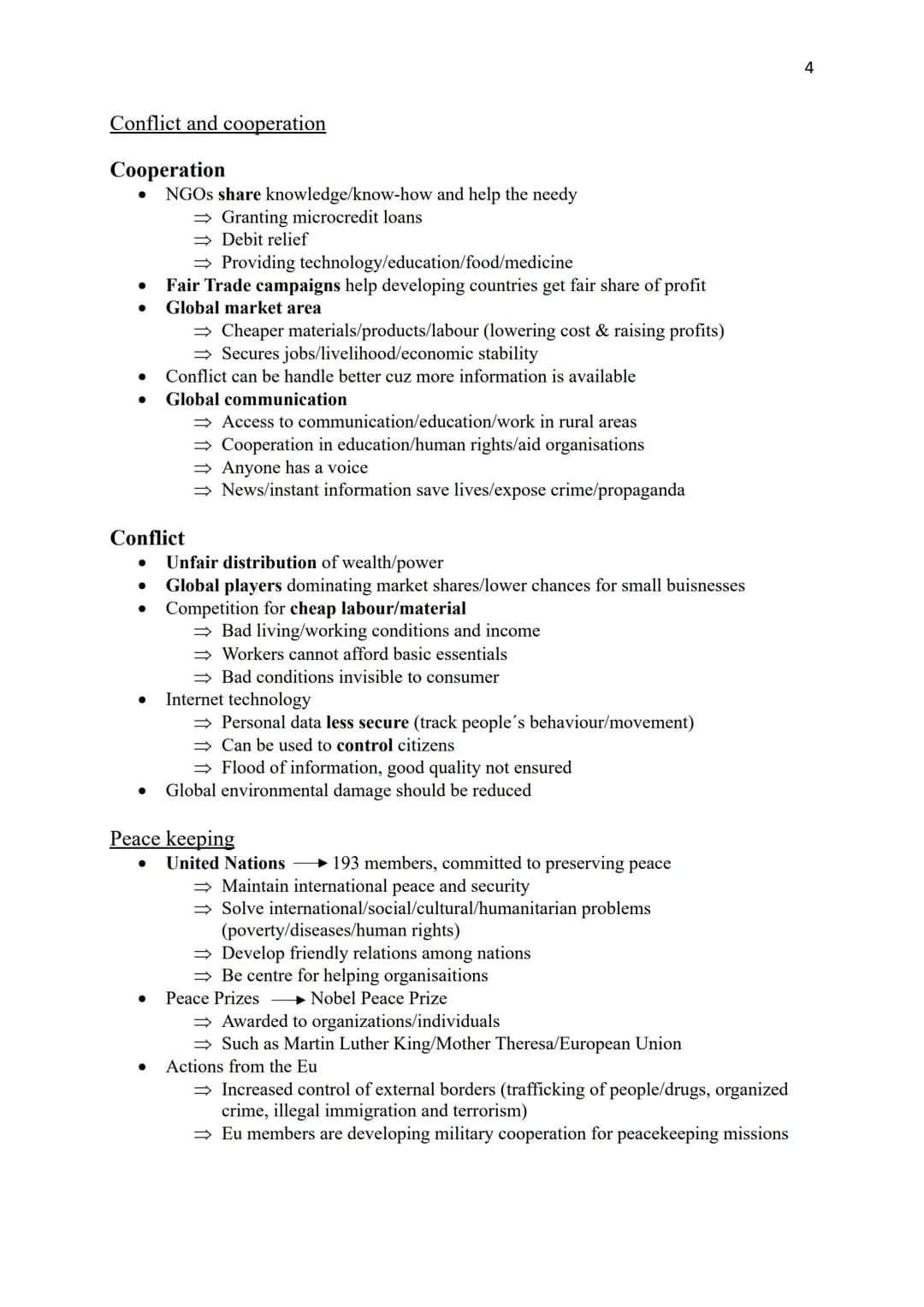 Global chances and challenges
Social sustainability
* Ethnically/racially biased language
→ Create division/separation/tension
→
