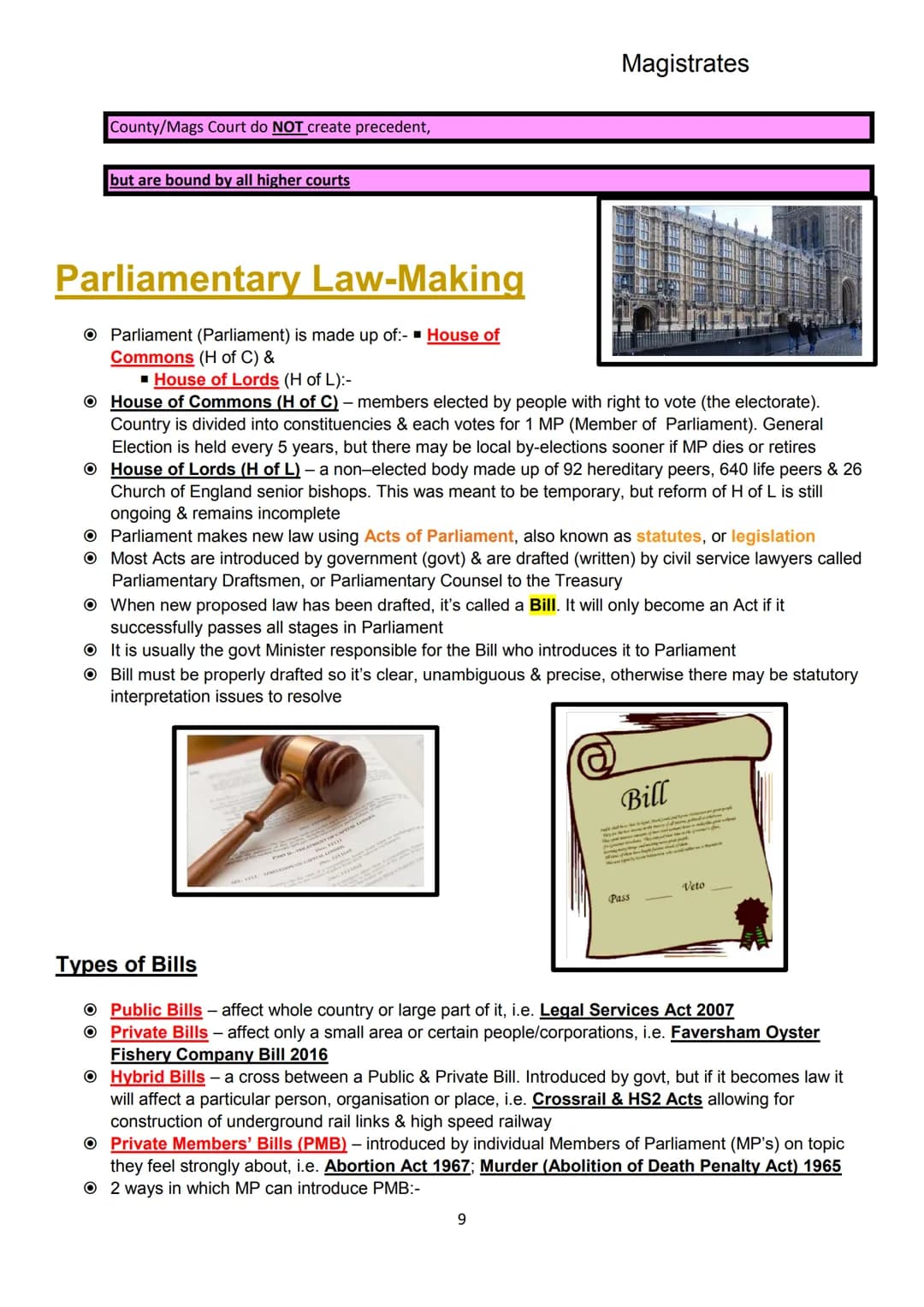 Contents
Judicial Precedent. ..............................................................................................................