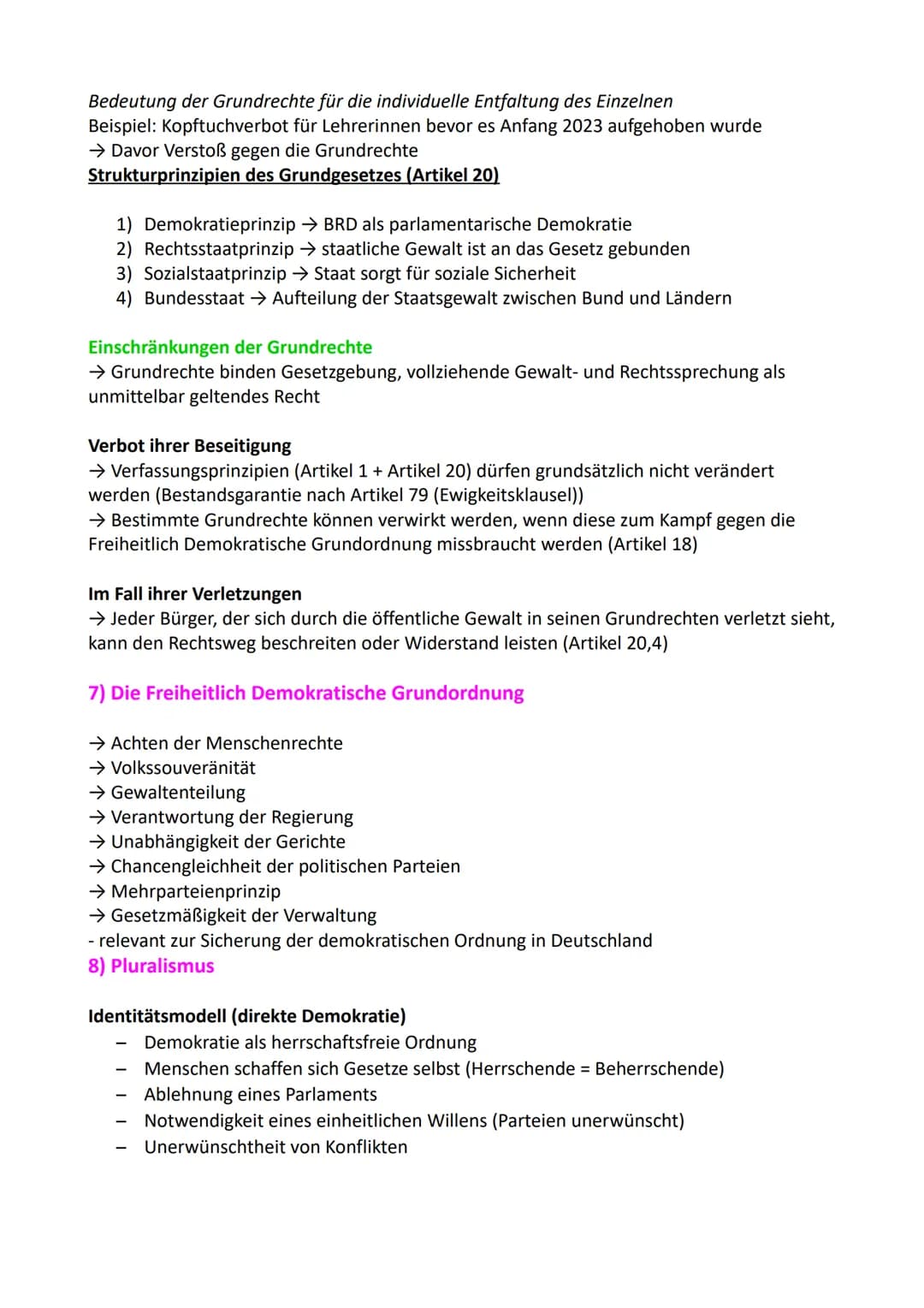 # Politik Abitur GK
1) Demografischer Wandel
Definition
Bezeichnung für die Bevölkerungsentwicklung und ihre Veränderungen
Ursachen
- Fer