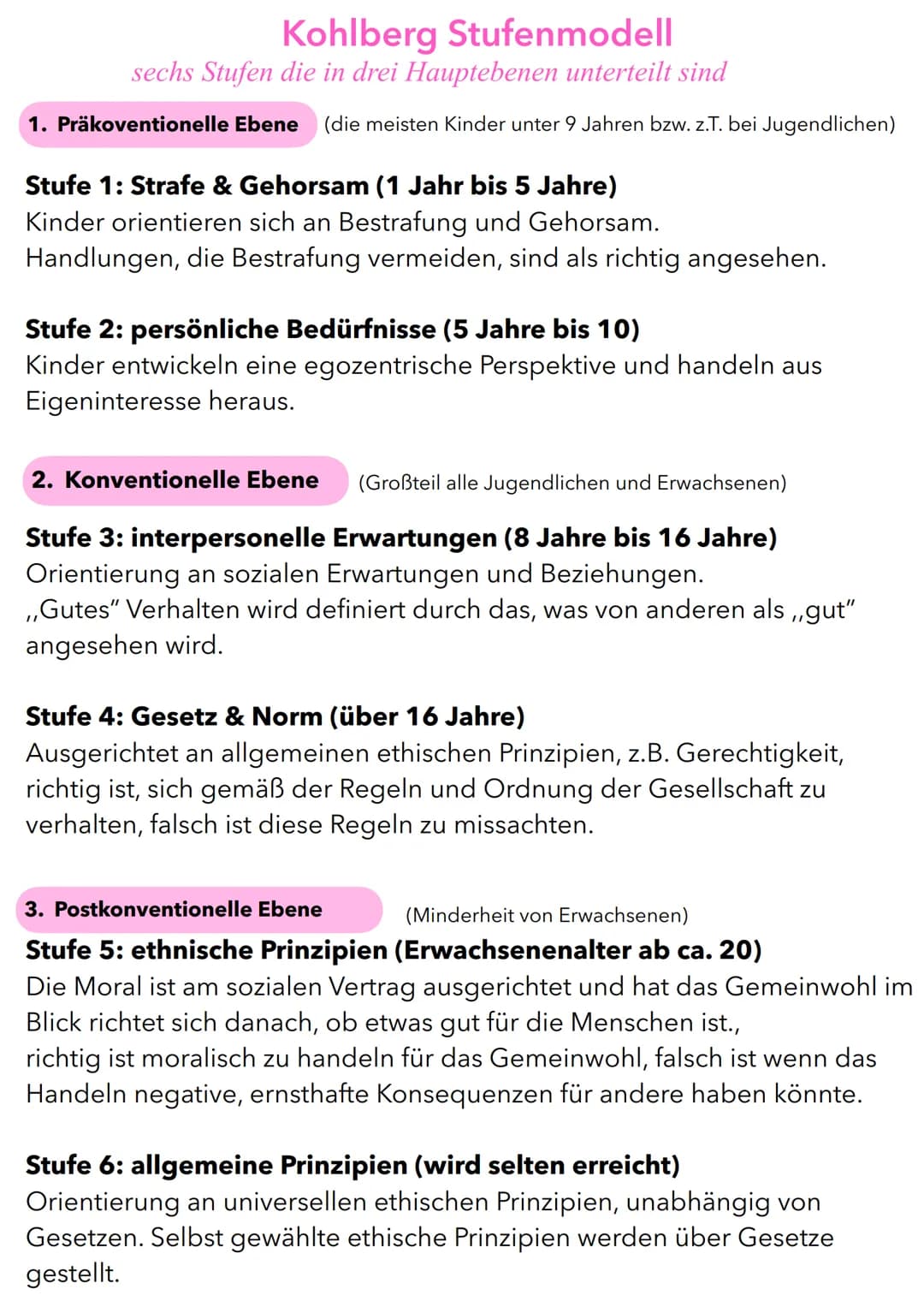 Kohlbergs
Moralentwicklungsmodell
STUFENMODELL DER MORALENTWICKLUNG
L. KOHLBERG # Stufenmodell der Moralentwicklung
L. KOHLBERG
Recherchi