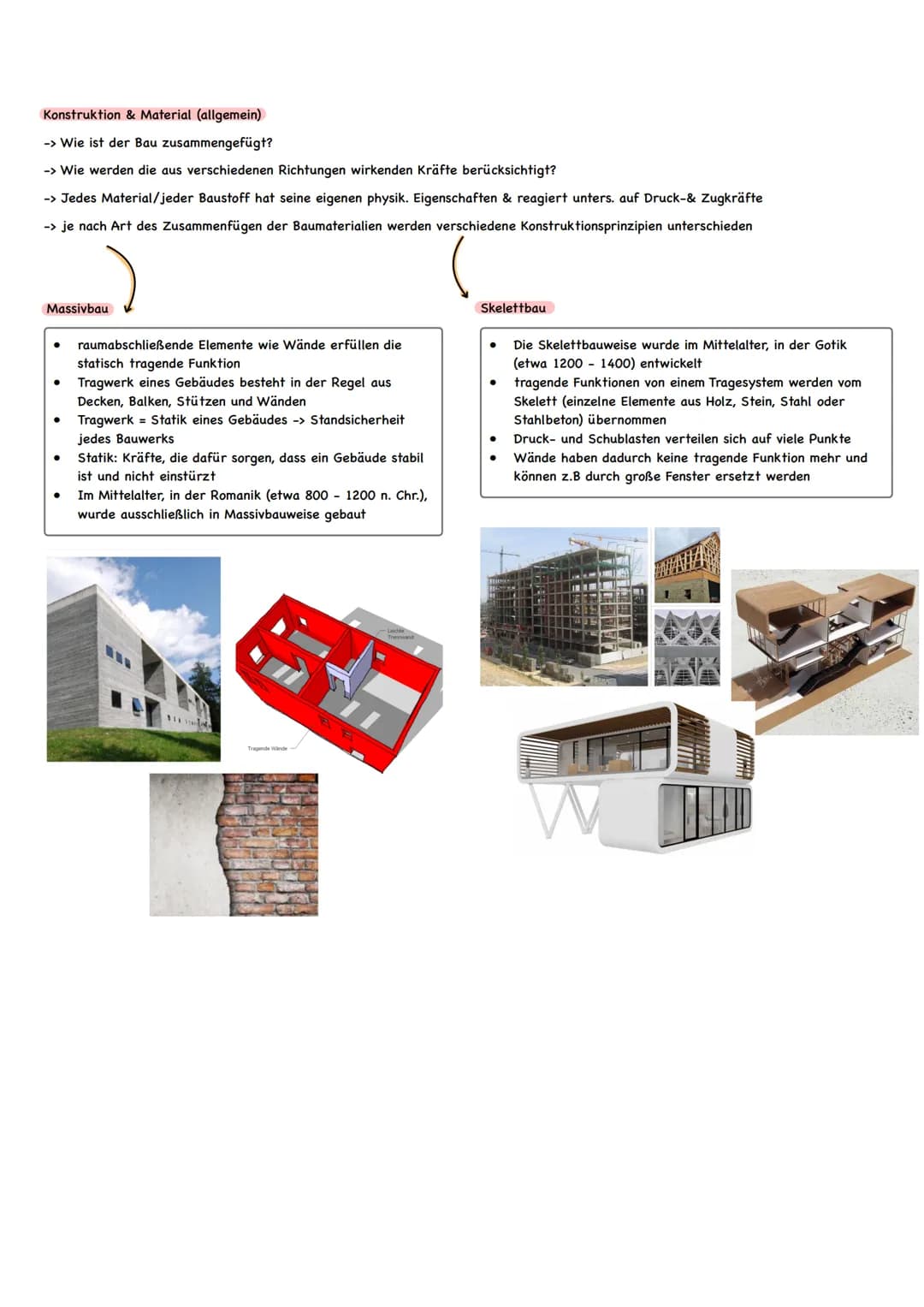 # Architektur
Grundlagen & Grundbegriffe
Definition Architektur
Architektur: (griechisch) Baukunst
-> Auseinandersetzung des Menschen mi