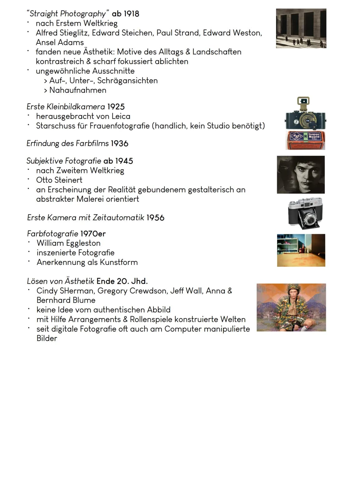 # Geschichte der Fotografie
Camera obscura 16. Jahrhundert
* für Malers Hilfsmittel, um Ansichten naturgetreu festzuhalten
* jene werde