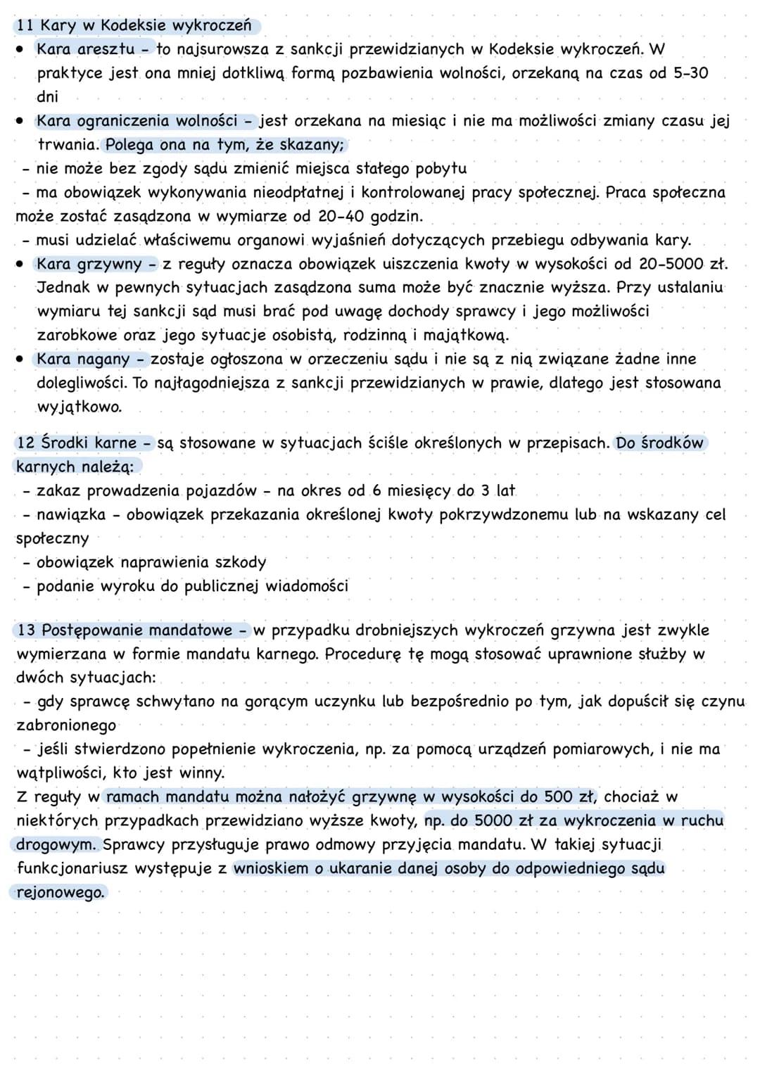 # Prawo Karne
1 Prawo karne to zbiór norm, które określają zasady stosowania kar przez państwo oraz
ponoszenia przez jednostki odpowiedzial