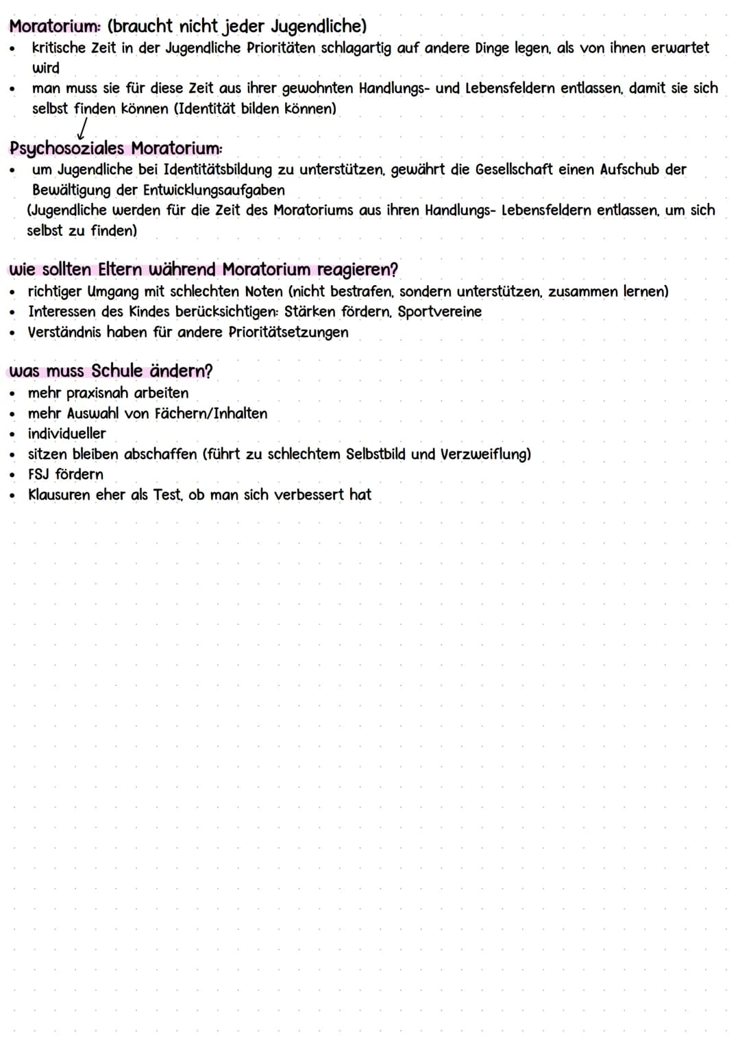 ERIKSON
Gelingende und gefährdete Entwicklungs- und Lernprozesse
* Entwicklungstheorien Piagets, Kohlbergs und Eriksons (Grundannahmen d