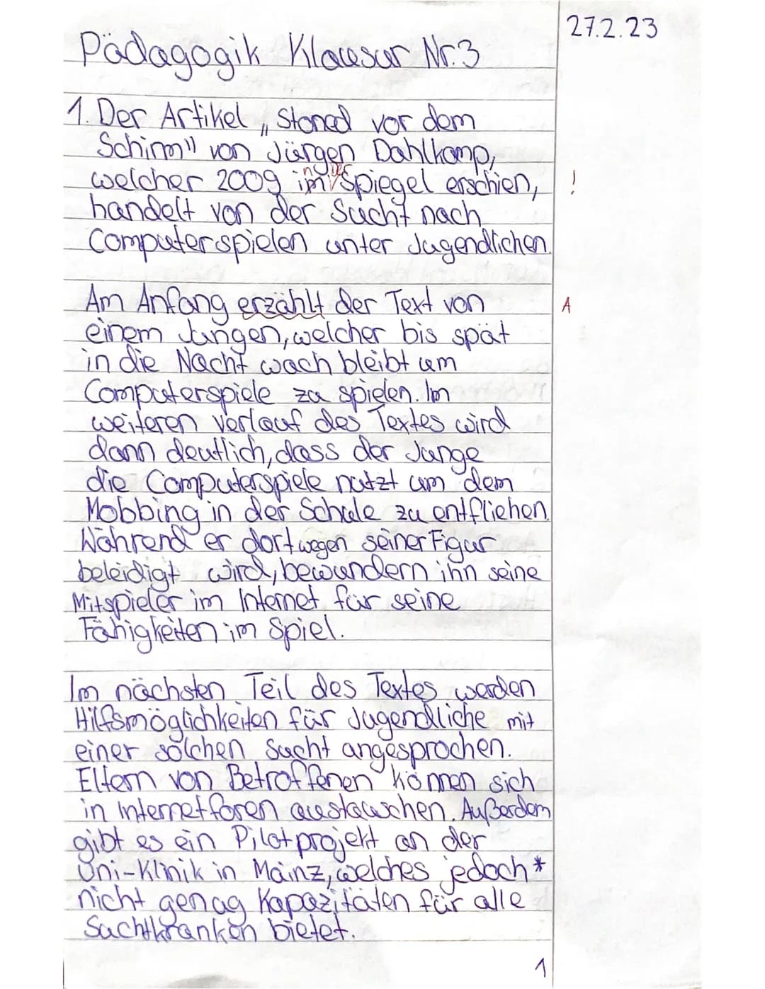 27.02.2023-
Jürgen Dahlkamp: Stoned vor dem Schirm
4 Drei Uhr. Der Junge saß vor seinem Computer, er hätte in dieser Nacht ein Held sein k