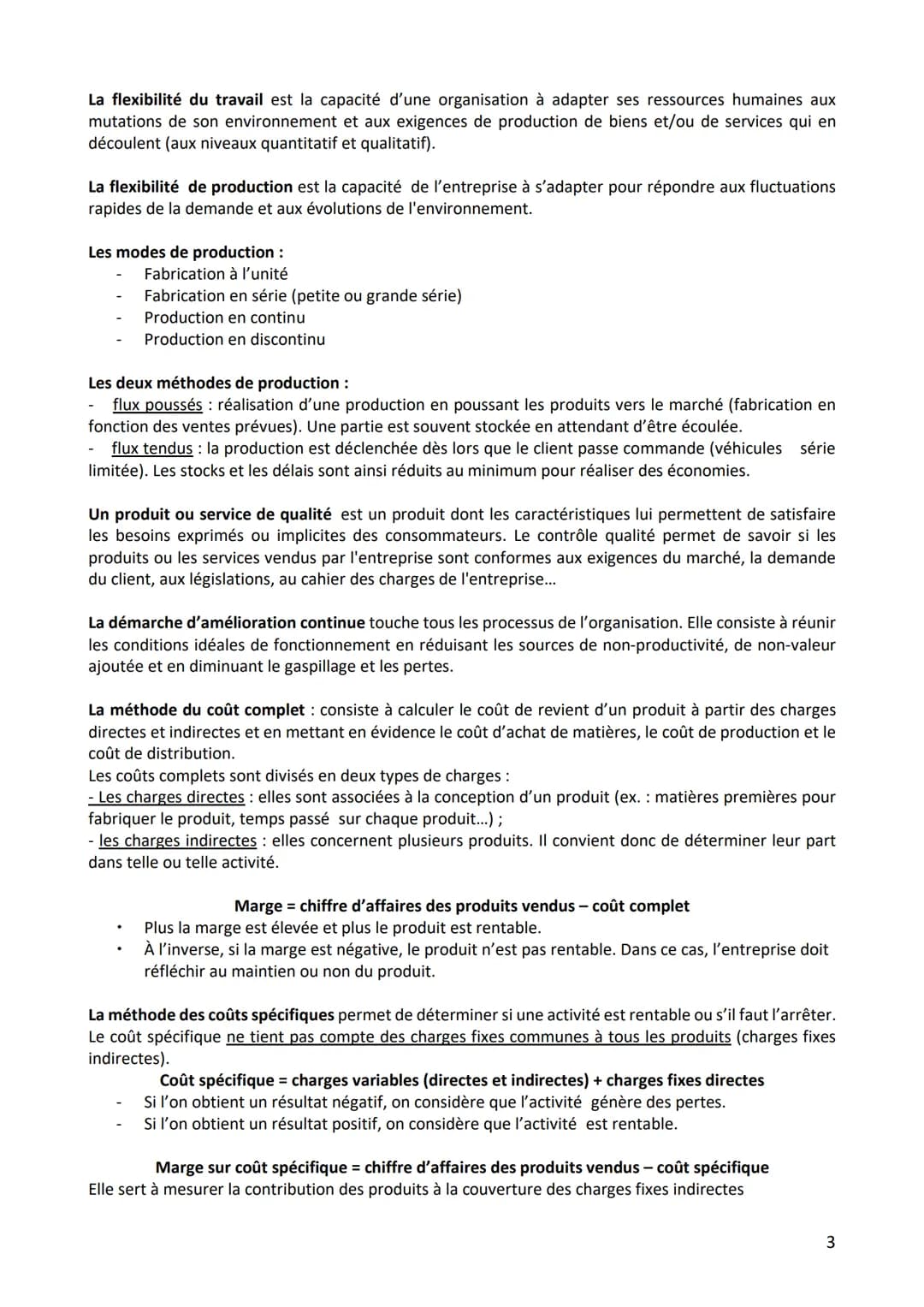 # NOTIONS DE MANAGEMENT À APPRENDRE PAR CŒUR !
Le marché est un lieu de rencontre entre une offre et une demande.
L'étude de marché est la