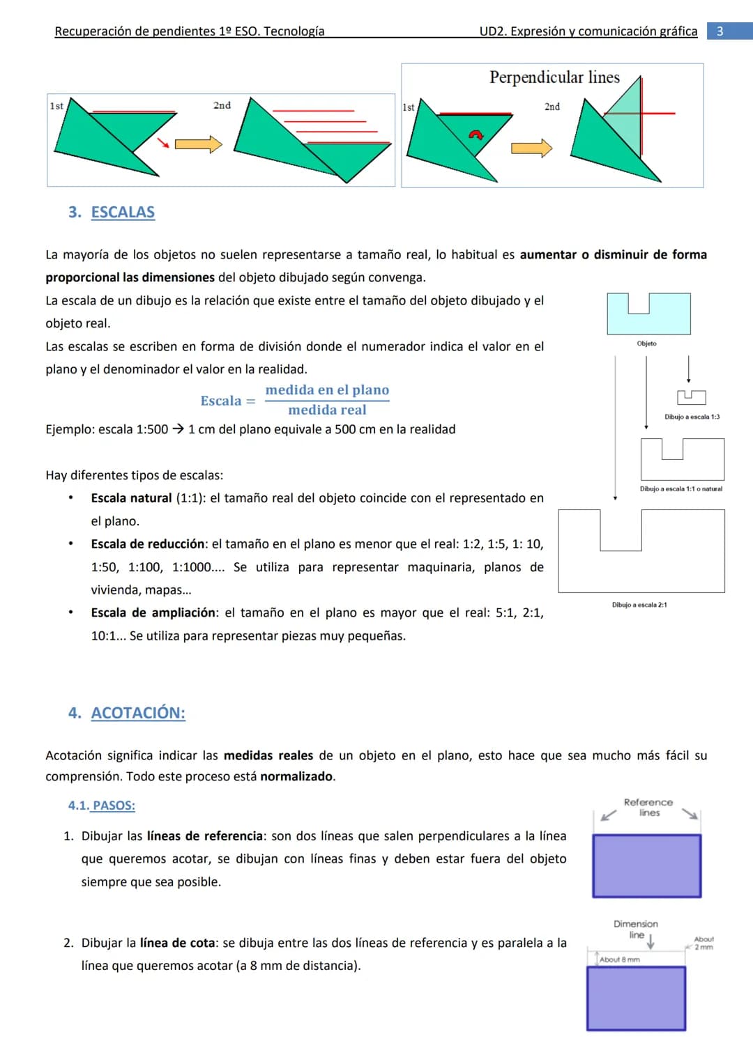 Recuperación de pendientes 1º ESO. Tecnología
UD2. Expresión y comunicación gráfica 1
# 1. DOCUMENTOS GRÁFICOS PARA PROYECTOS
1.1. BOCETOS