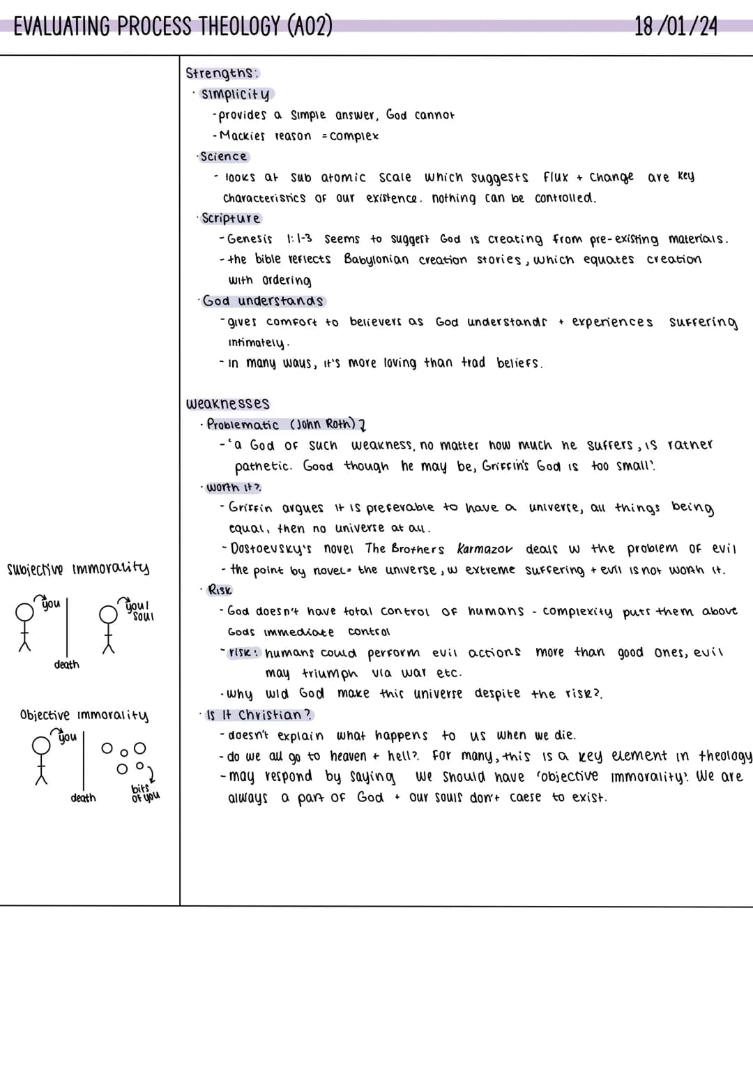 Evil & Suffering AQA A-level Religious Studies 7062. A-level exams June 2018 onwards, Version 1.2 5 June 2019
# 3 Subject content
## 3.1 C