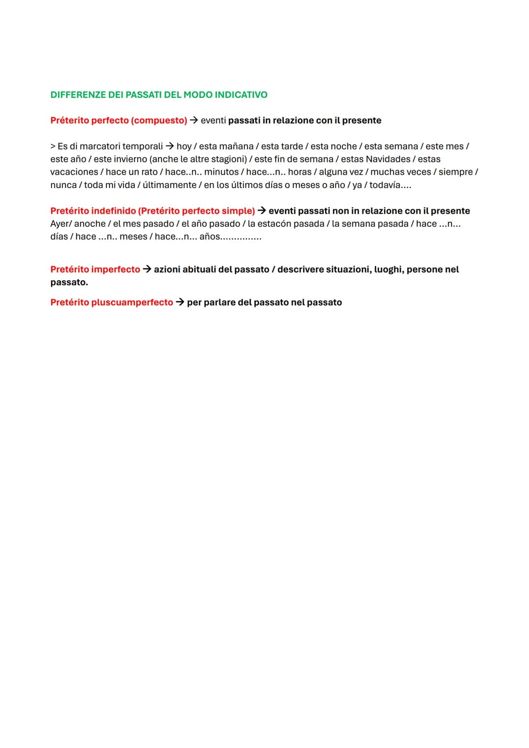 # PRETÉRITO PERFECTO (COMPUESTO)
HABER + PARTICIPIO del verbo
Es: hablar, comer, dormir
| | |