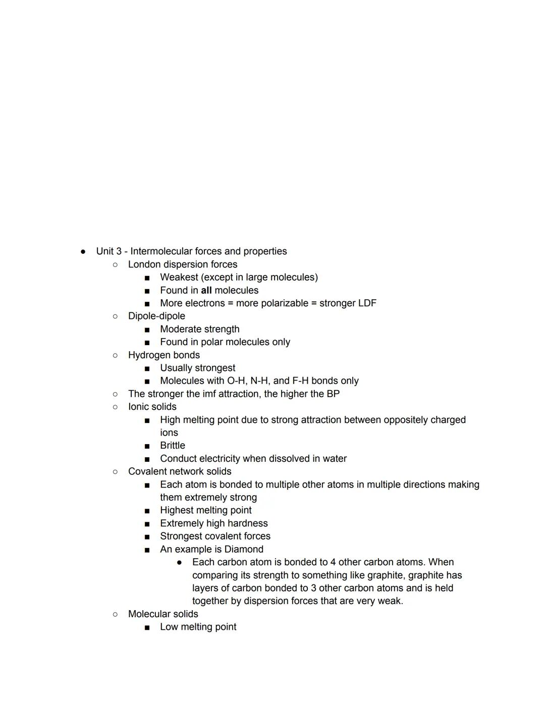 Unit 1 Atomic Structure & Properties
* Topic 1 - moles and molar mass
* 6.022 x 10^23 particles per mole
* Mass spectrometer.