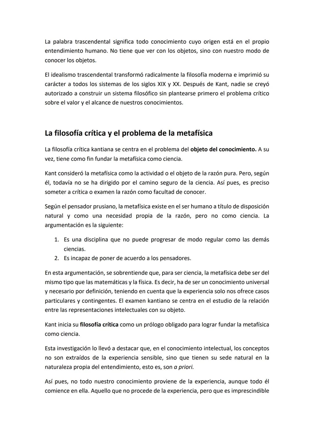 # KANT. EL IDEALISMO TRASCENDENTAL
CONTEXTO SOCIOCULTURAL
Immanuel Kant vivió con sumo interés las transformaciones políticas, culturales