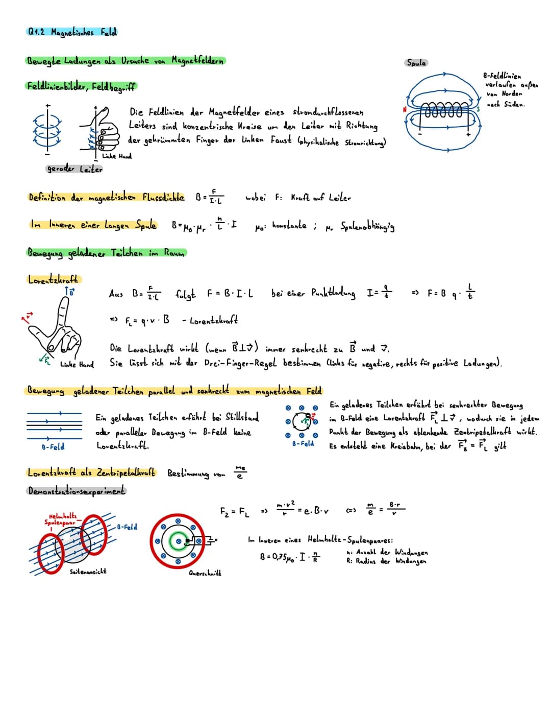 # Physik
Cayla Asher Q1-Elektromagnetismus
Q1.1 Elektrisches Feld
Q1.2 Magnetisches Feld
Q1.3 Induktion
(Q1.4 Bewegung von Ladungen in
tech