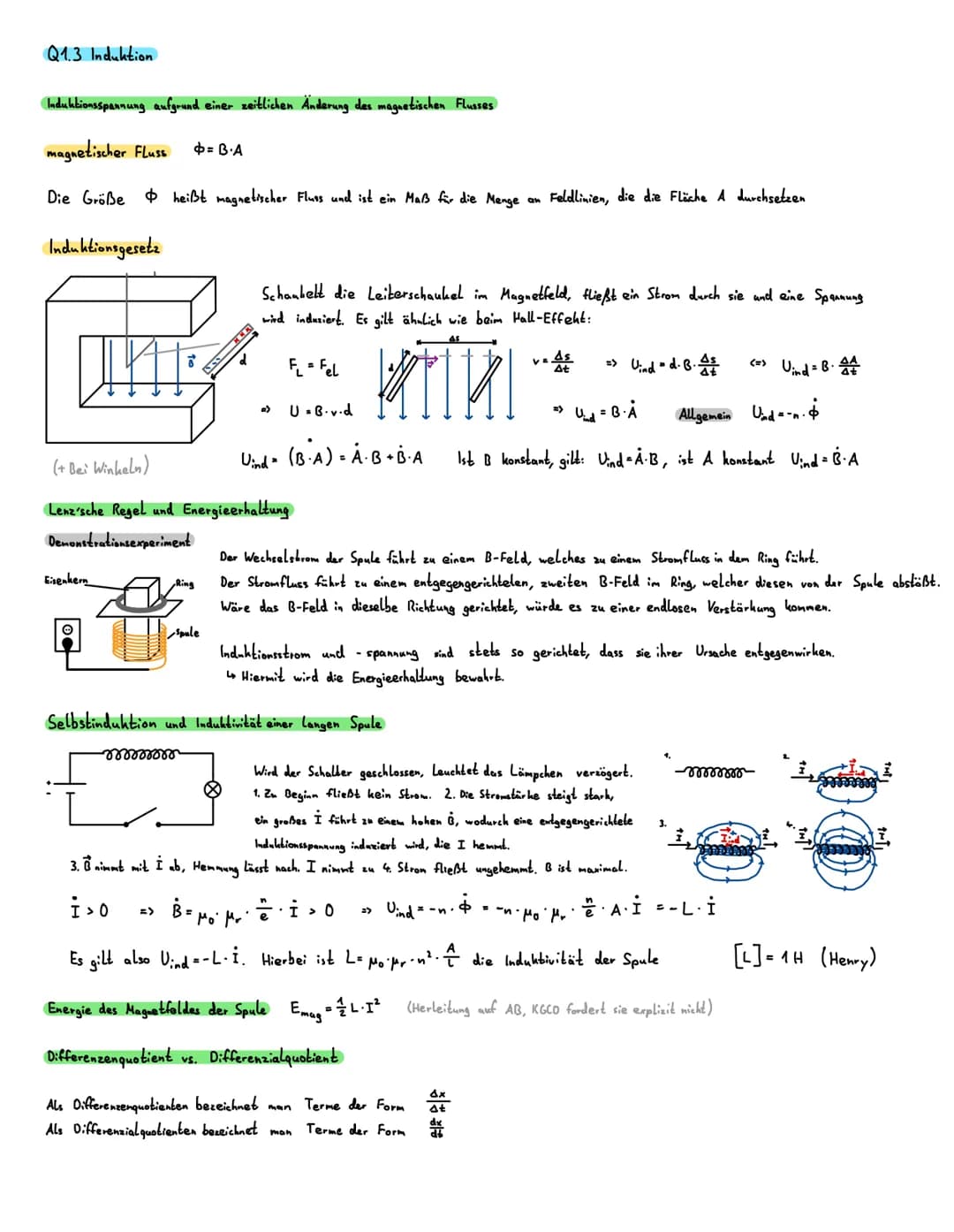 # Physik
Cayla Asher Q1-Elektromagnetismus
Q1.1 Elektrisches Feld
Q1.2 Magnetisches Feld
Q1.3 Induktion
(Q1.4 Bewegung von Ladungen in
tech