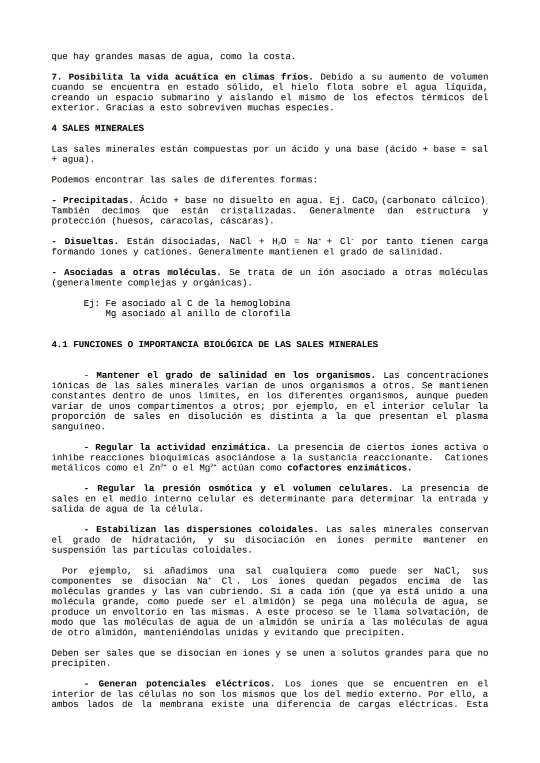 TEMA 1. La base físico química de la
vida.
Índice:
1. Bioelementos
2. Biomoléculas
3. Agua
4. Sales minerales
5. Ósmosis
6. Carácter coloida