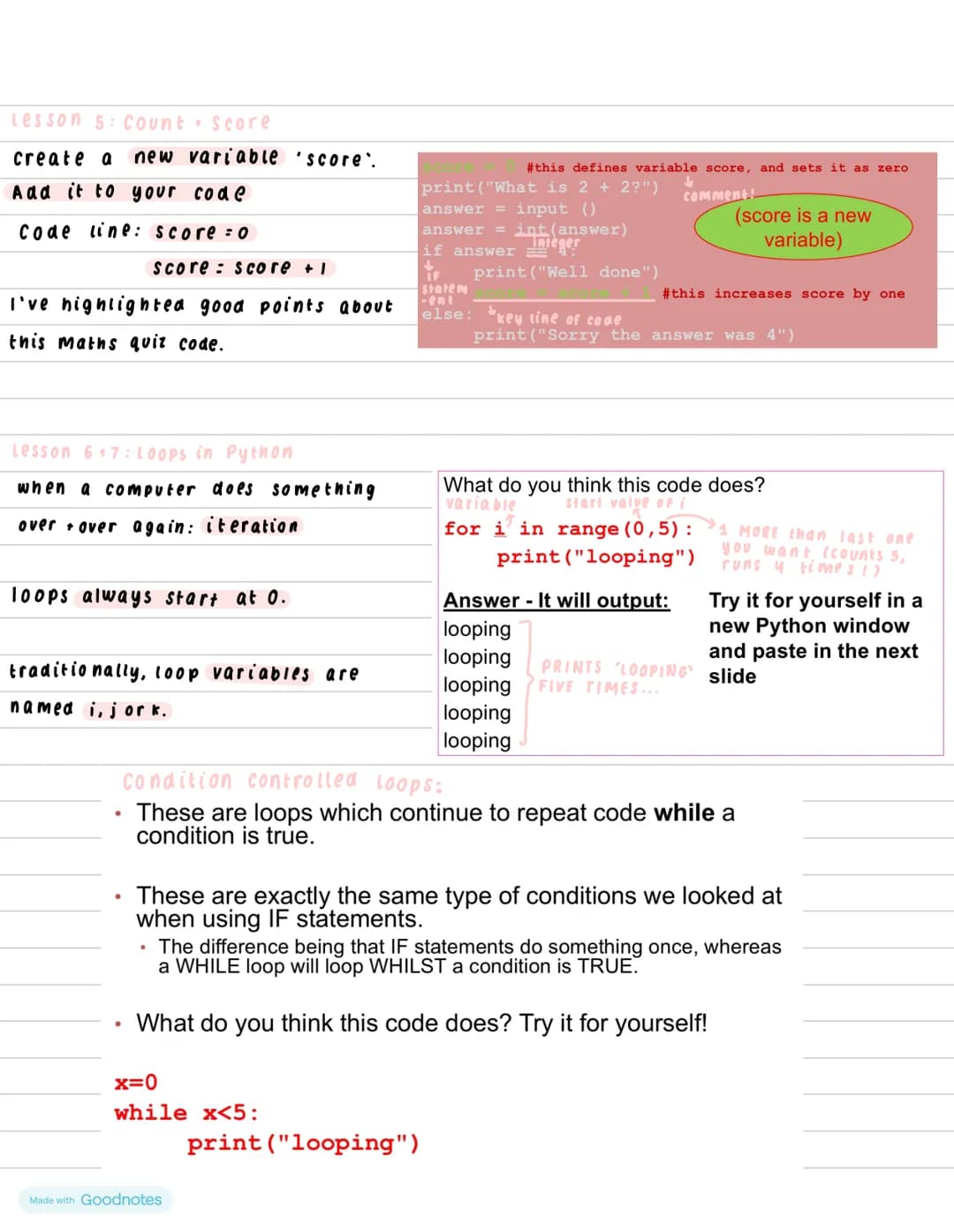 # Coding in Python
Year 8 Revision...
Lesson 1: Introduction to Python
print ("insert text")
In (in the miaale of a PRINT statement
inpu