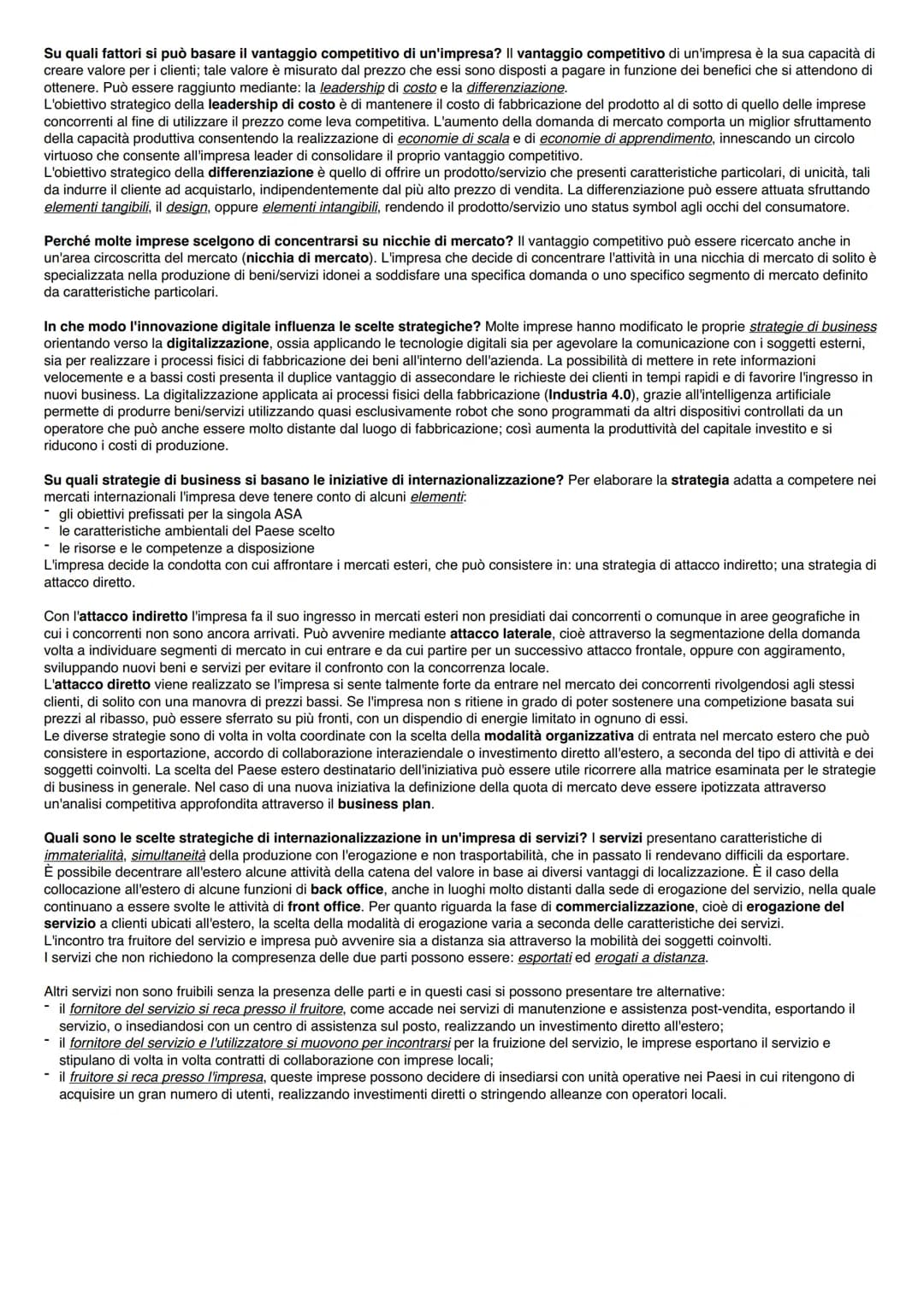 # CONTABILITÀ GESTIONALE
ELEMENTI SISTEMA INFORMATIVO DIREZIONALE: II sistema informativo deve fornire agli organi aziendali le informazion