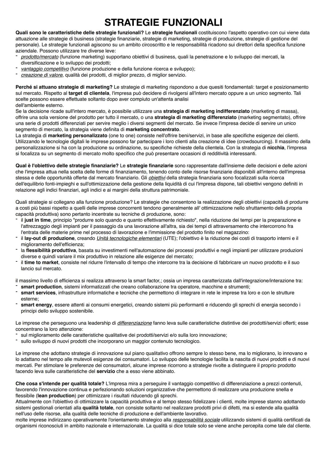 # CONTABILITÀ GESTIONALE
ELEMENTI SISTEMA INFORMATIVO DIREZIONALE: II sistema informativo deve fornire agli organi aziendali le informazion