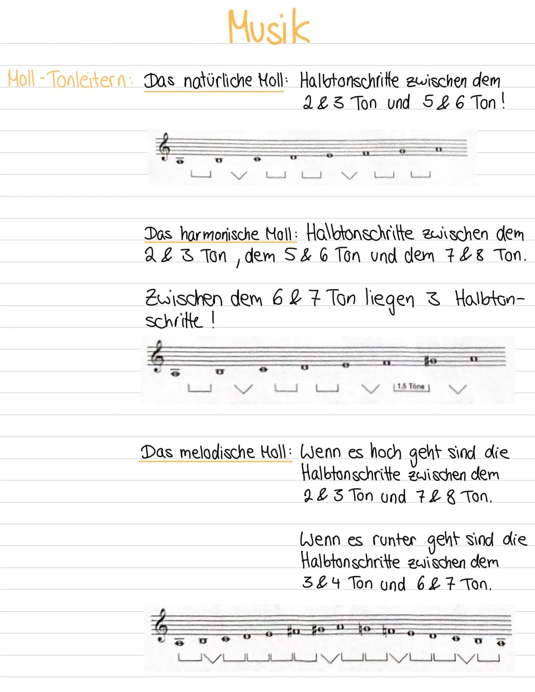 Musik
Quintenzirkel:
Dur
拳
C
F
G
a
d
e
B
g
Moll
Esc
D
h
fis
A
f
cis
As
E
b
gis
es/dis
Des
H
Ges/Fis Musik
Merksätze:
Dur:
11 Geh Du Al
