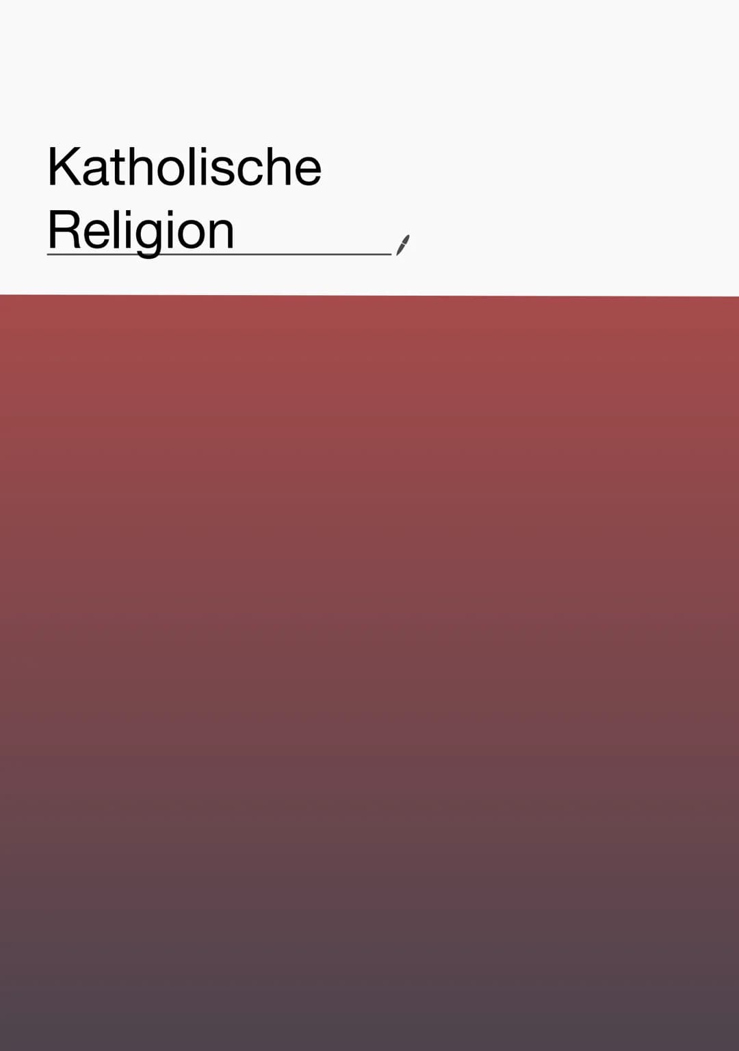 # Katholische
Religion # Christologie
Das Leben von Jesus
8-4 v.Chr.
* Jesus ist in Palistina geboren
-> Höchstwahrscheinlich Nazareth