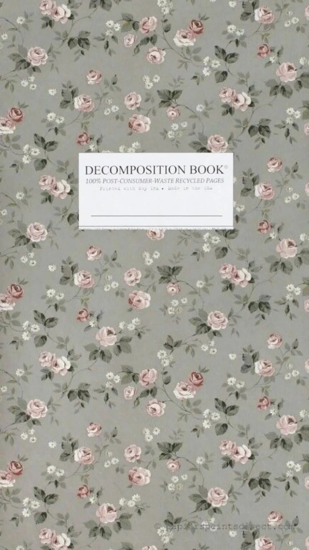 DECOMPOSITION BOOK
100% POST-CONSUMER-WASTE RECYCLED PAGES
Printed with Soy Ink Made in the drganie i fale
RUCH DRGAJĄCY - ciało porusza si
