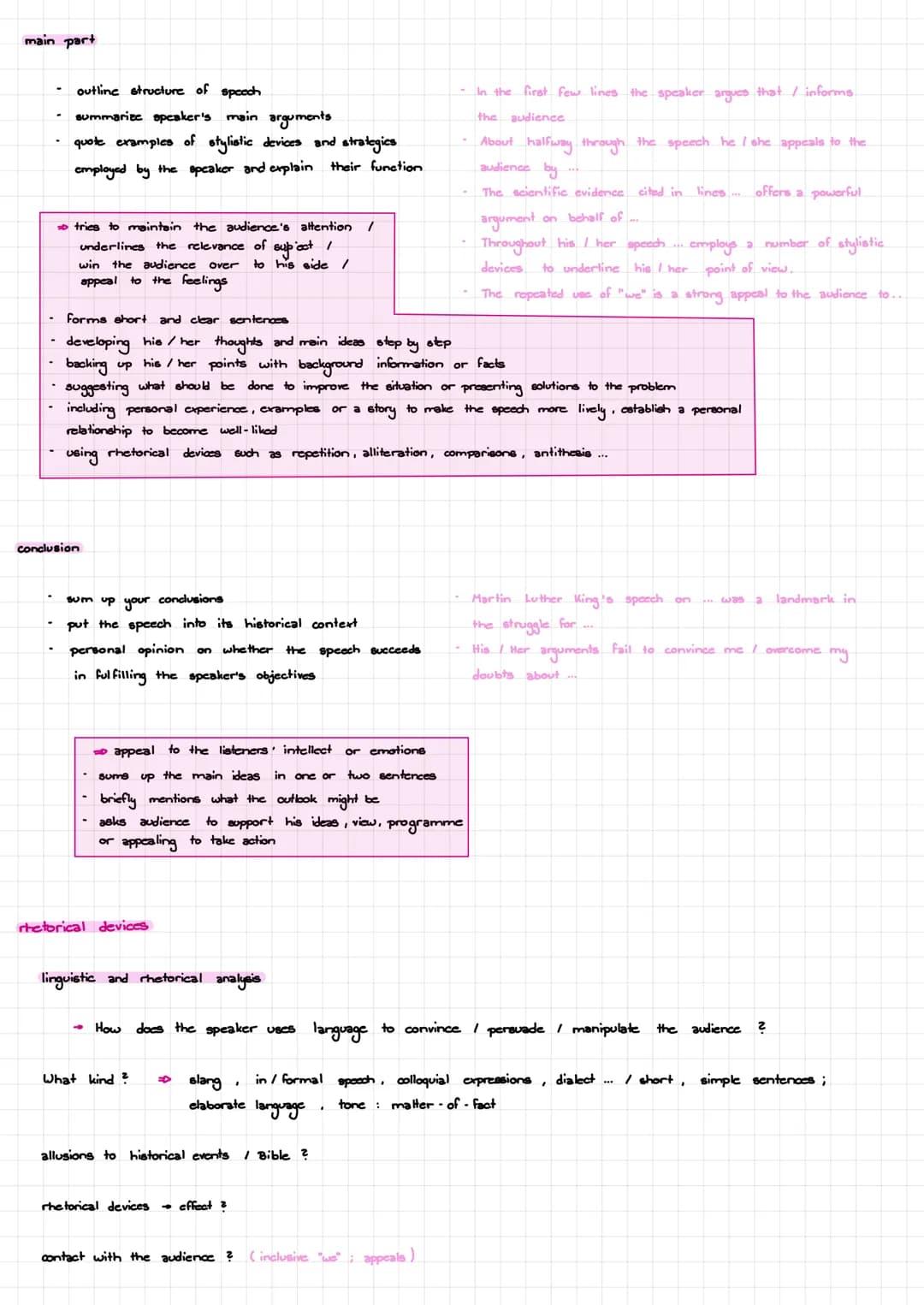 ENGLISCH
ABI
2024 -TEXT-
-TYPES- # LANGUAGE SUPPORT
Synonyms:
"sad" atmosphere:
"nice" atmosphere:
"interesting"
"situation"
"the a