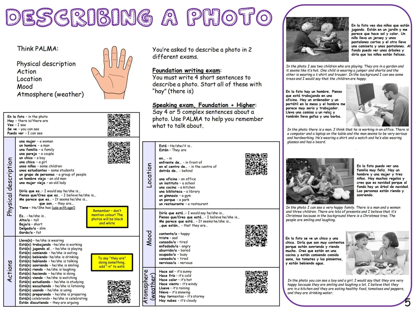 # GGSE SPANISH
# KNOWLEDGE
# ORGANISER
2
This knowledge organiser has lot of
general vocabulary and topic specific
vocabulary to help yo