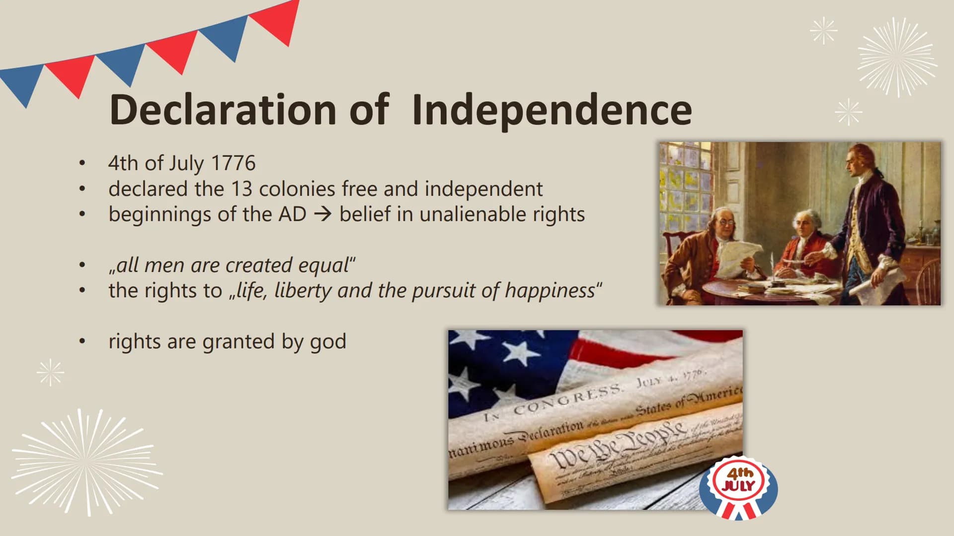 # The American
Dream
Q2 Englisch LK # TABLE OF CONTENTS
1. Definition: American Dream
2. Examples
3. Historical Background
4. Declaration