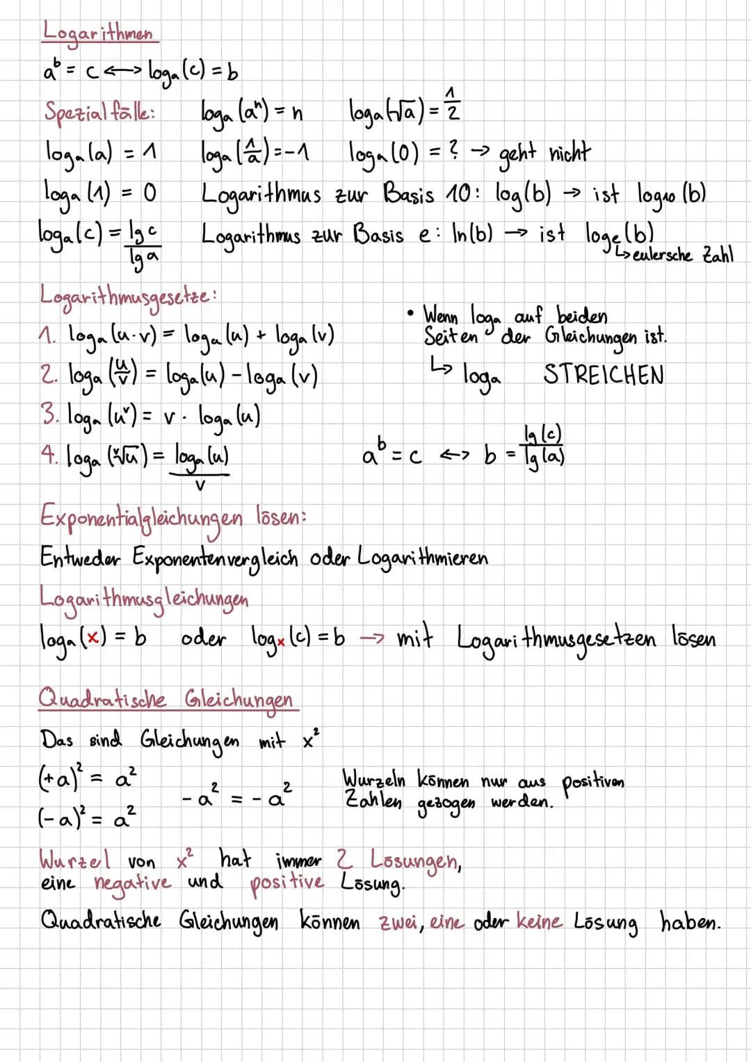 # Formelsammlung
Binomische Formel
(a+b)² = a²+2ab+b²
(a-b)² = a²-2ab+b²
(a+b)(a-b) = a²-b²
(++). (++) = + + +
(+-) (+ -)= +-
(++). (