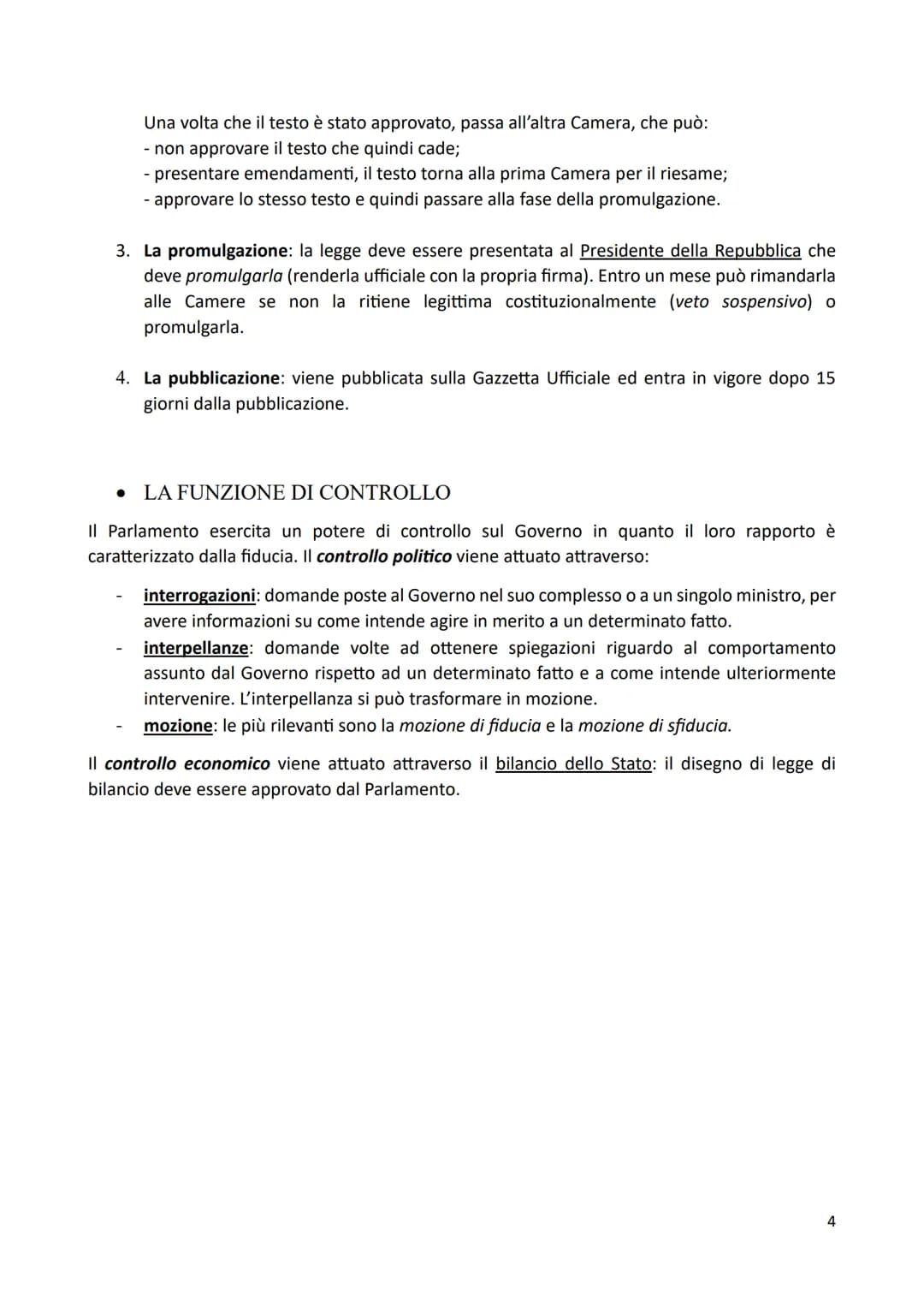# IL PARLAMENTO: la funzione legislativa
• LA COMPOSIZIONE DEL PARLAMENTO
II Parlamento è l'organo costituzionale titolare del potere legi