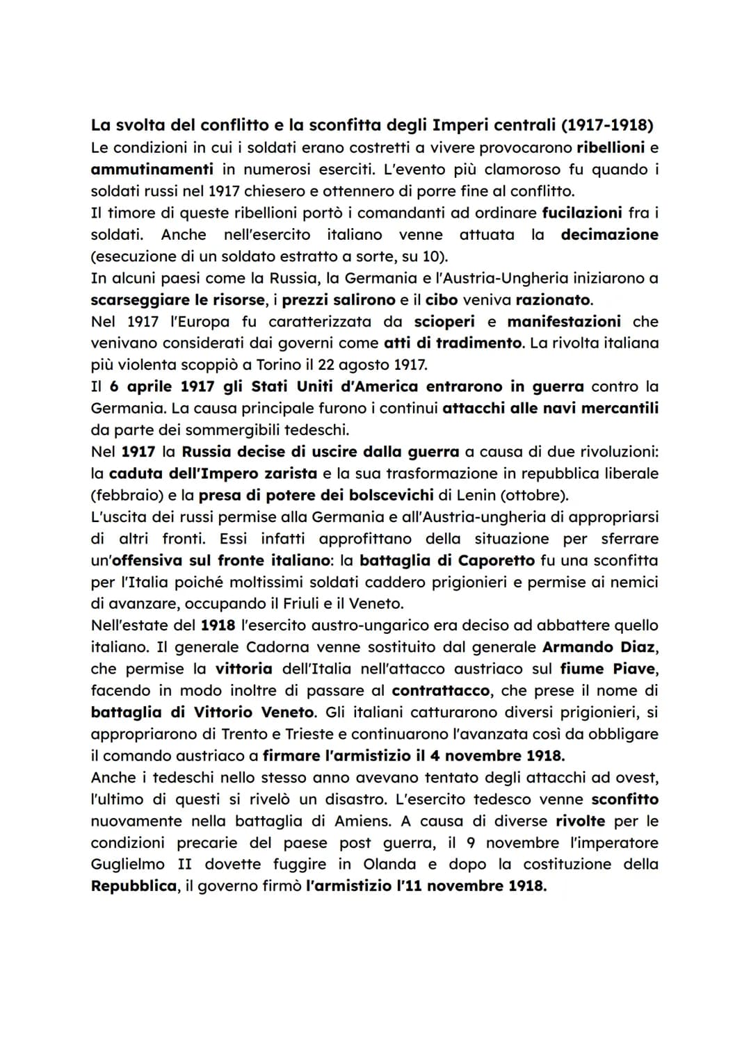 # La prima guerra mondiale
L'Europa alla vigilia della guerra
Lo scenario politico europeo all'inizio del 1900 era alquanto travagliato. T
