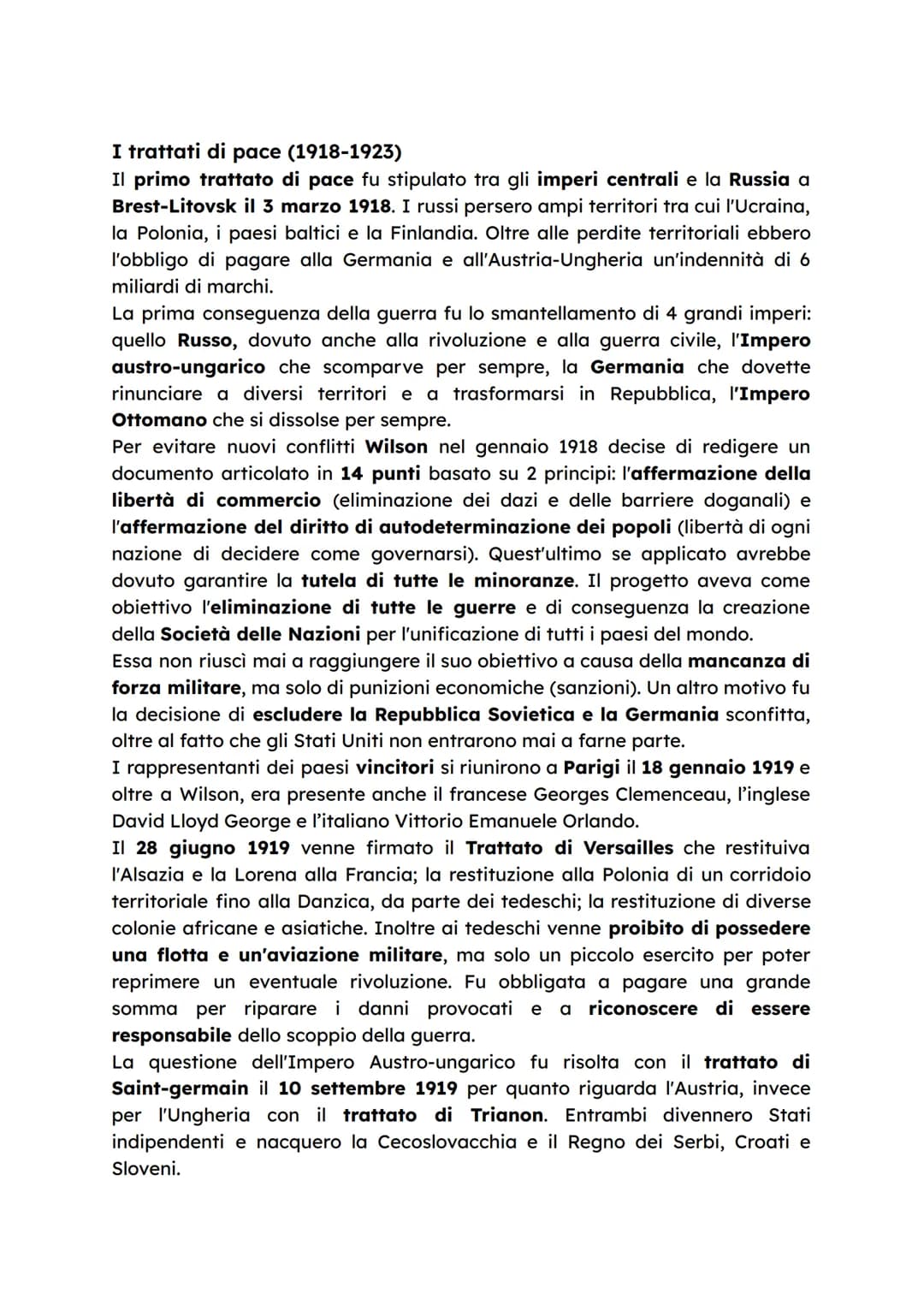 # La prima guerra mondiale
L'Europa alla vigilia della guerra
Lo scenario politico europeo all'inizio del 1900 era alquanto travagliato. T