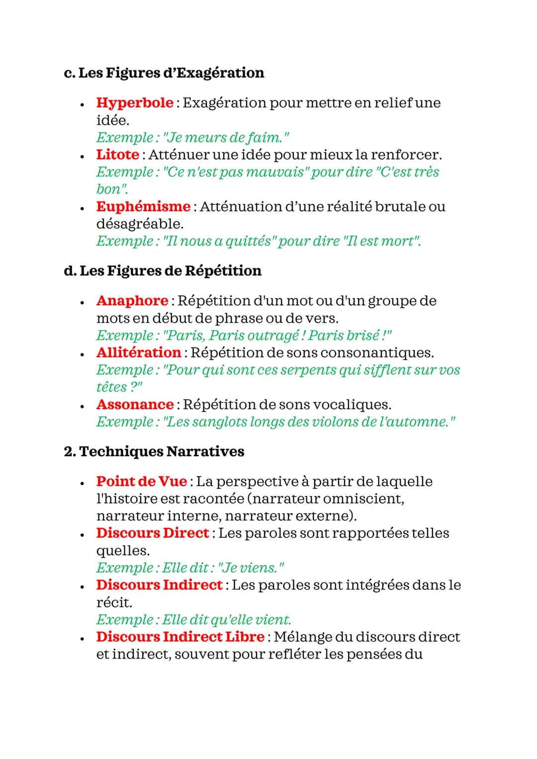 @keekeedebondy
# Fiche de Révisions: Les Procédés Littéraires
Les procédés littéraires sont des outils utilisés par les
écrivains pour enr