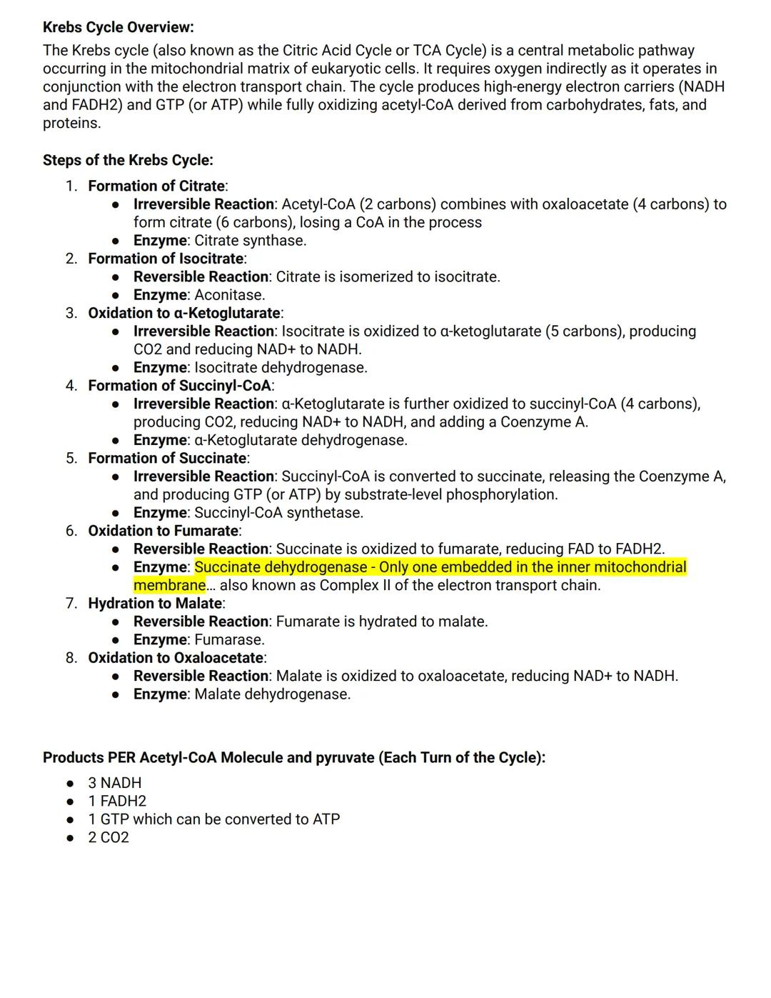 Glycolysis Overview:
- Glycolysis is a metabolic pathway occurring in the cytoplasm of cells. Doesn't require 02.
- Produces two molecules o