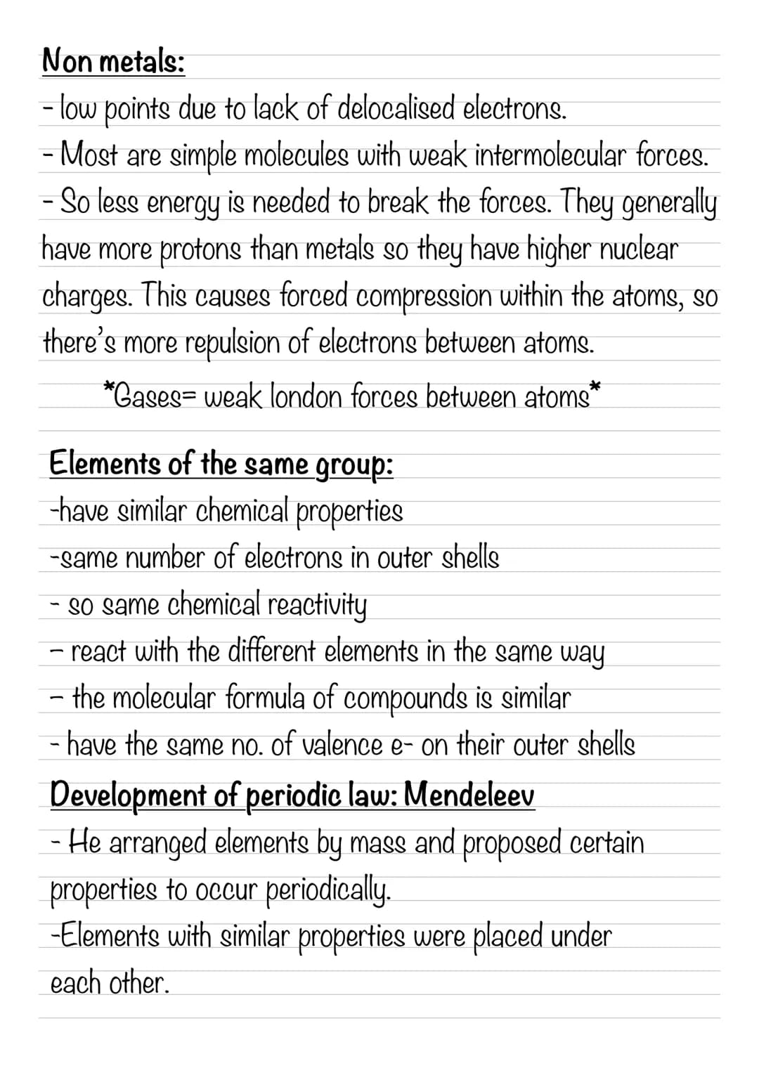 # PERIODIC TABLE STRUCTURE
Periodic table- arrangement of elements
~ In groups- as you go down the group, no. of shells increase.
~ In per