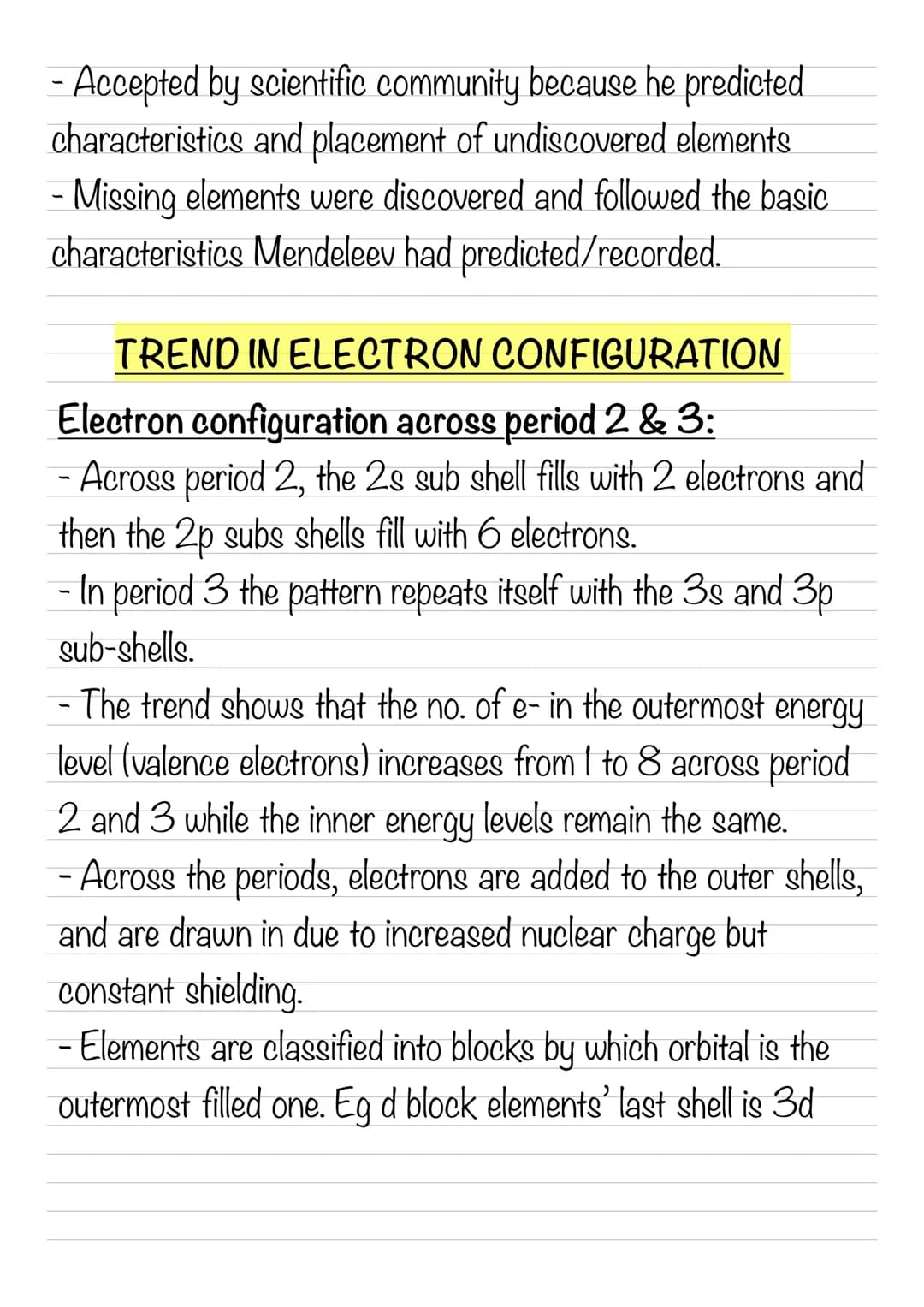 # PERIODIC TABLE STRUCTURE
Periodic table- arrangement of elements
~ In groups- as you go down the group, no. of shells increase.
~ In per