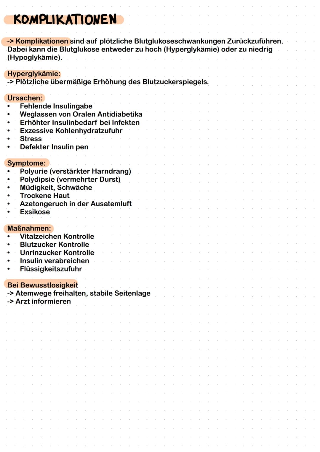 # Diabetes Mellitus
Definition:
Diabetes mellitus ist eine Chronische Stoffwechselerkrankung, die dadurch entsteht
das die Insulinproduktio