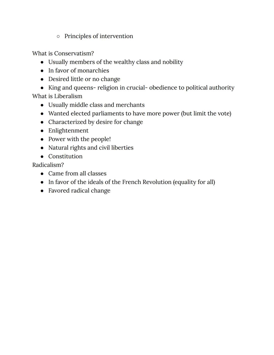 French Revolutions
The ideas of the Enlightenment and French participation in the
American Revolution influenced the French people to view