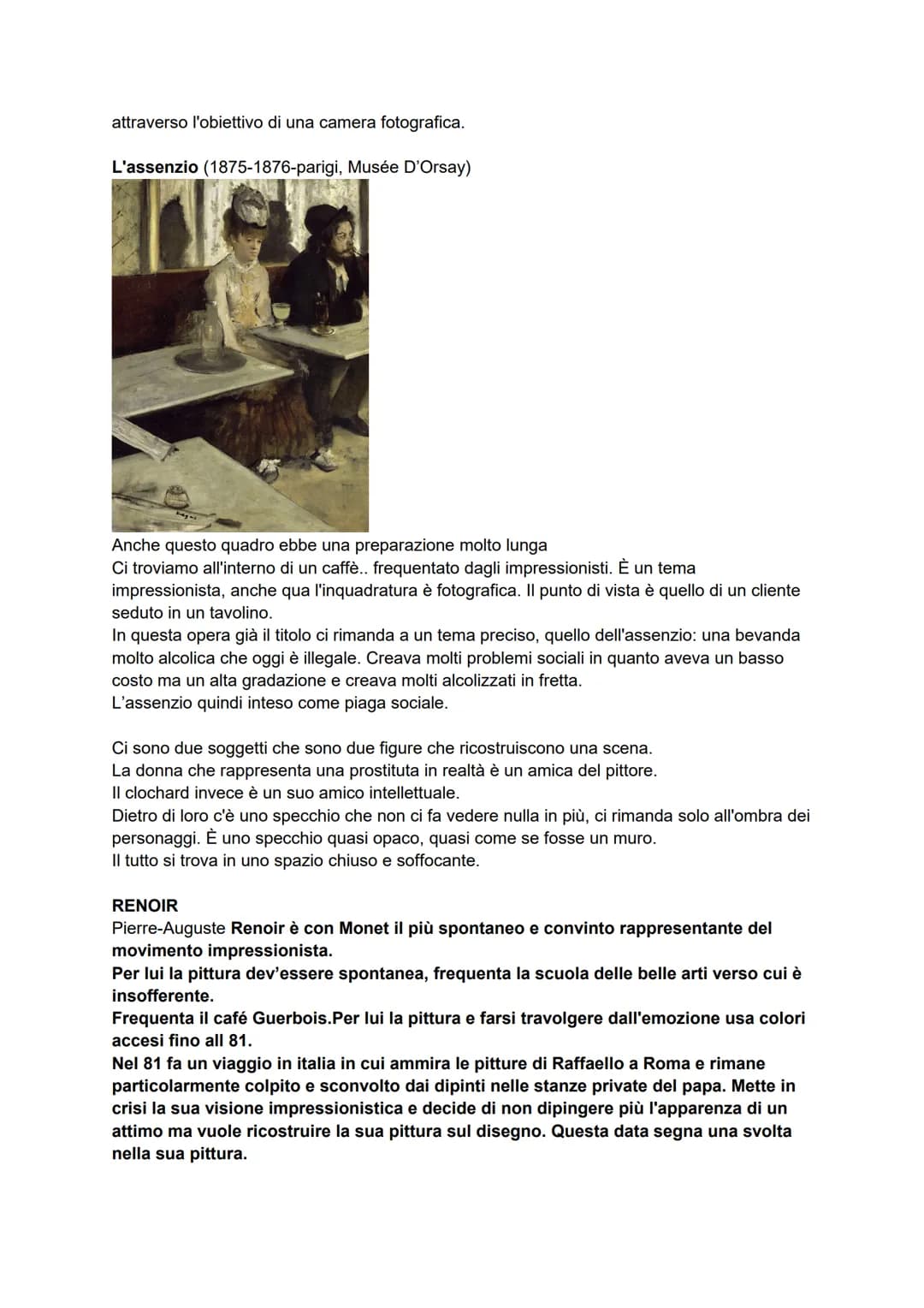 # IMPRESSIONISMO
Contesto storico: il movimento nasce a Parigi, il centro artistico più importante dell'epoca
fino alla II guerra mondiale.