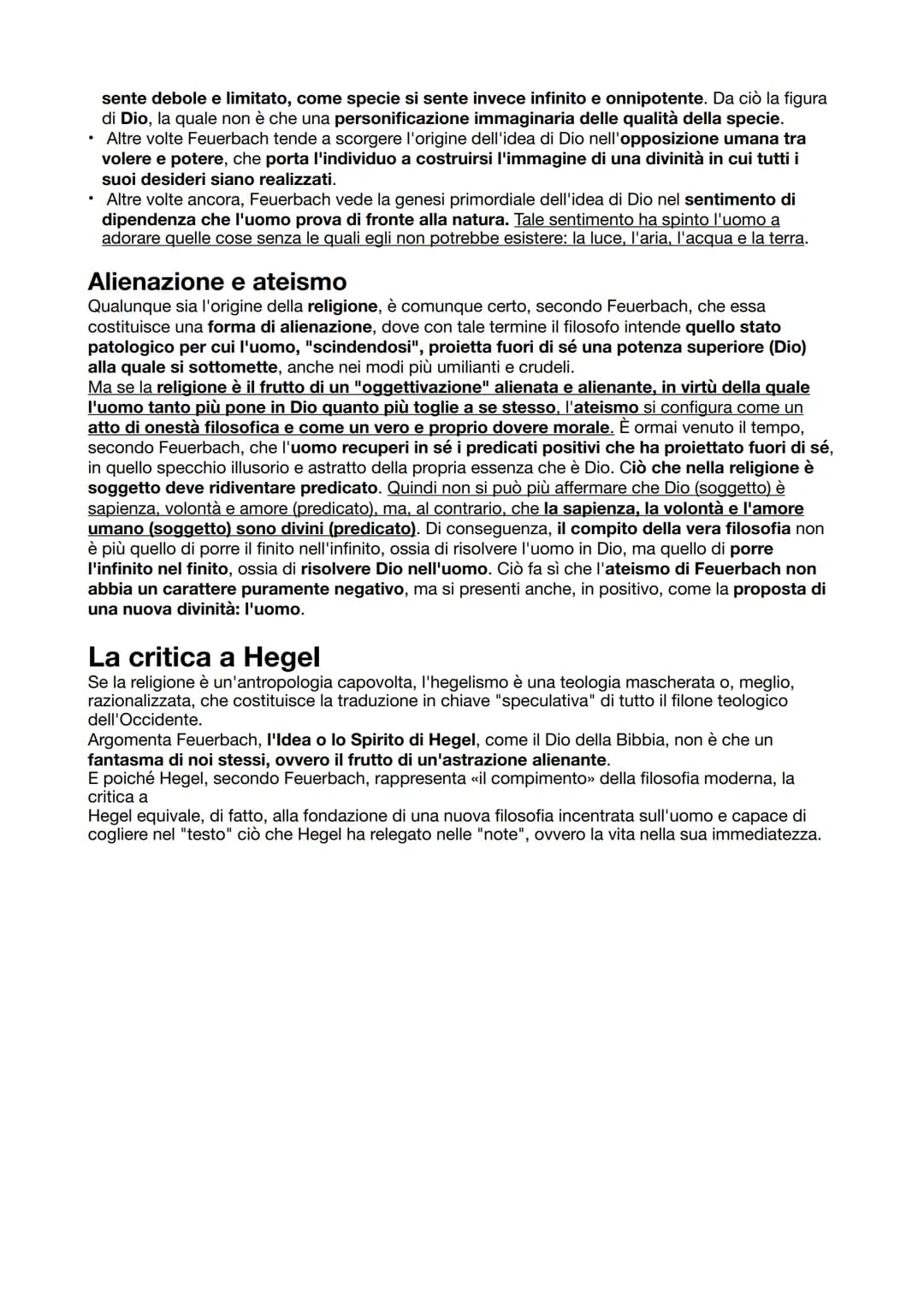 # Feuerbach
La figura di maggiore spicco della Sinistra hegeliana fu senza dubbio quella di Ludwig Feuerbach,
fondatore dell'ateismo filoso