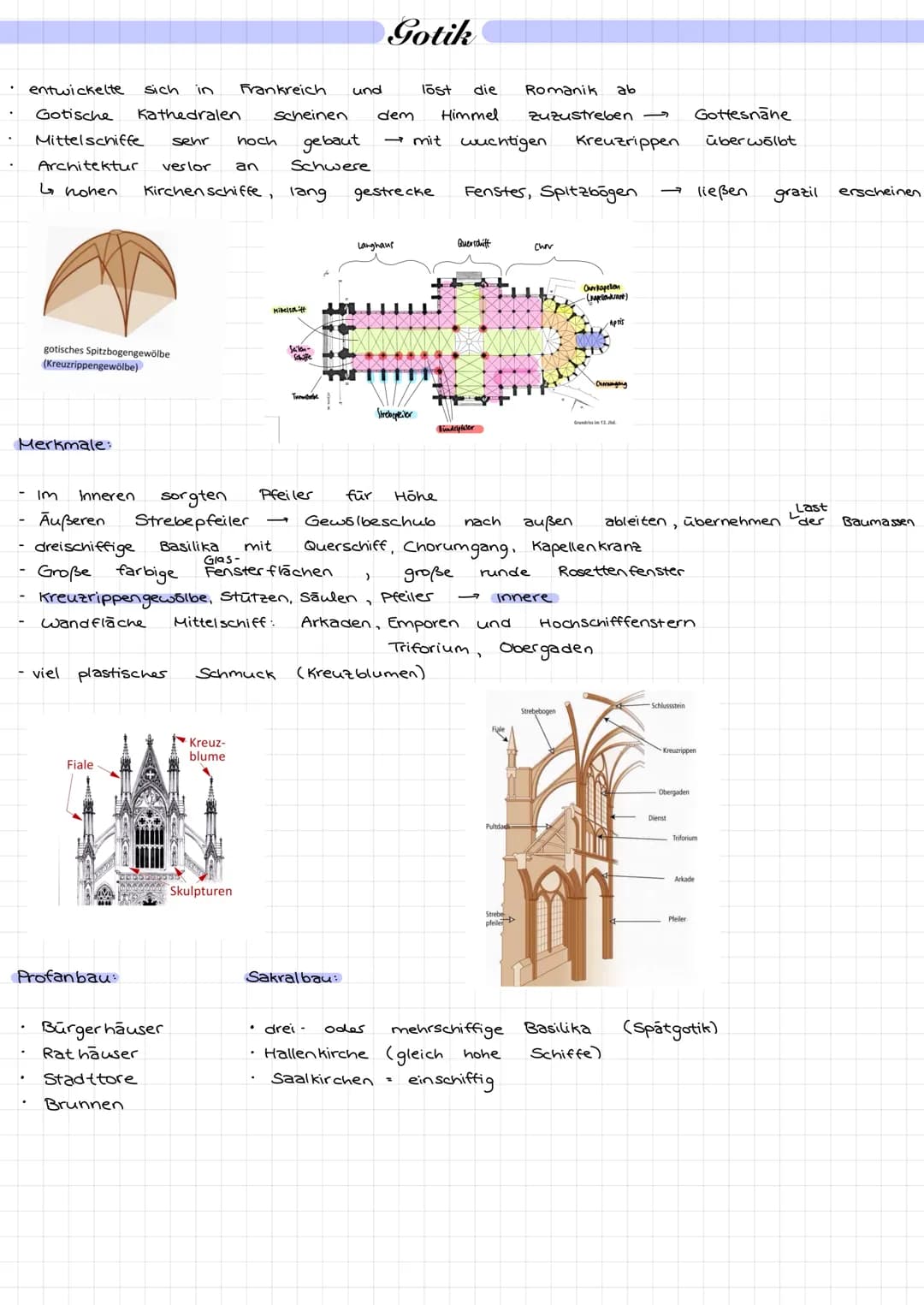 # Griechische Antike
• Tempelarchitektur
→strebt nach Vollkommenheit und Ordnung (Maß, Proportionen, Gleich gewicht des
→ allseitiger Ord