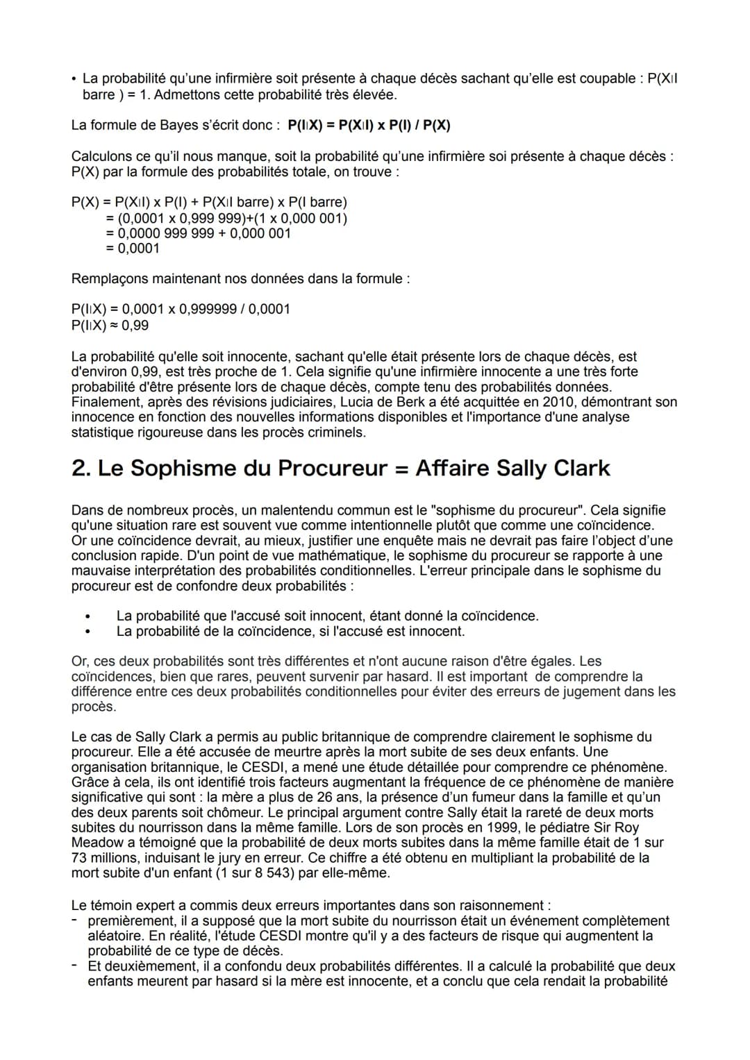 # COMMENT LES MATHS
INFLUENCE LA JUSTICE ?
INTRODUCTION:
Mesdames et messieurs du jury, merci de m'accorder votre attention. J'aimerai voi